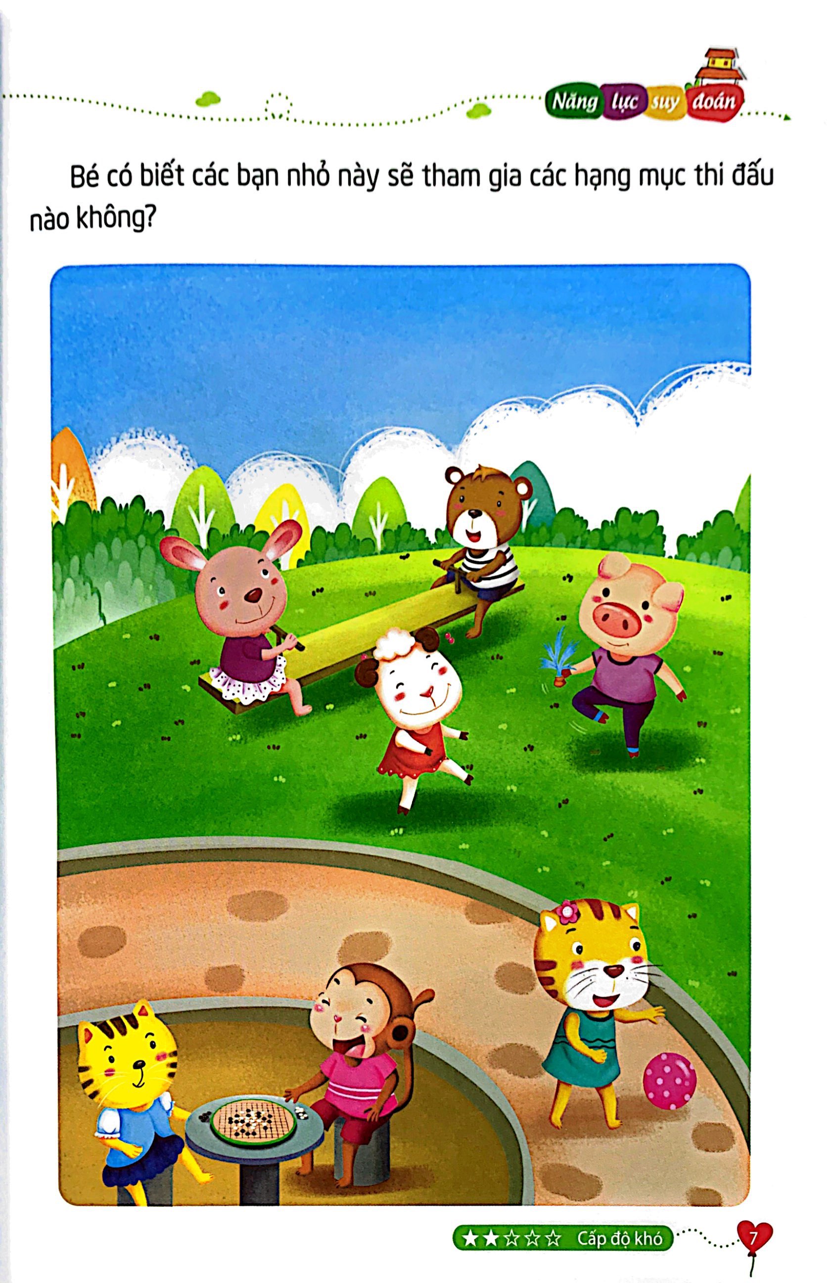 500 trò chơi rèn luyện iq (4-10 tuổi) - khả năng tư duy