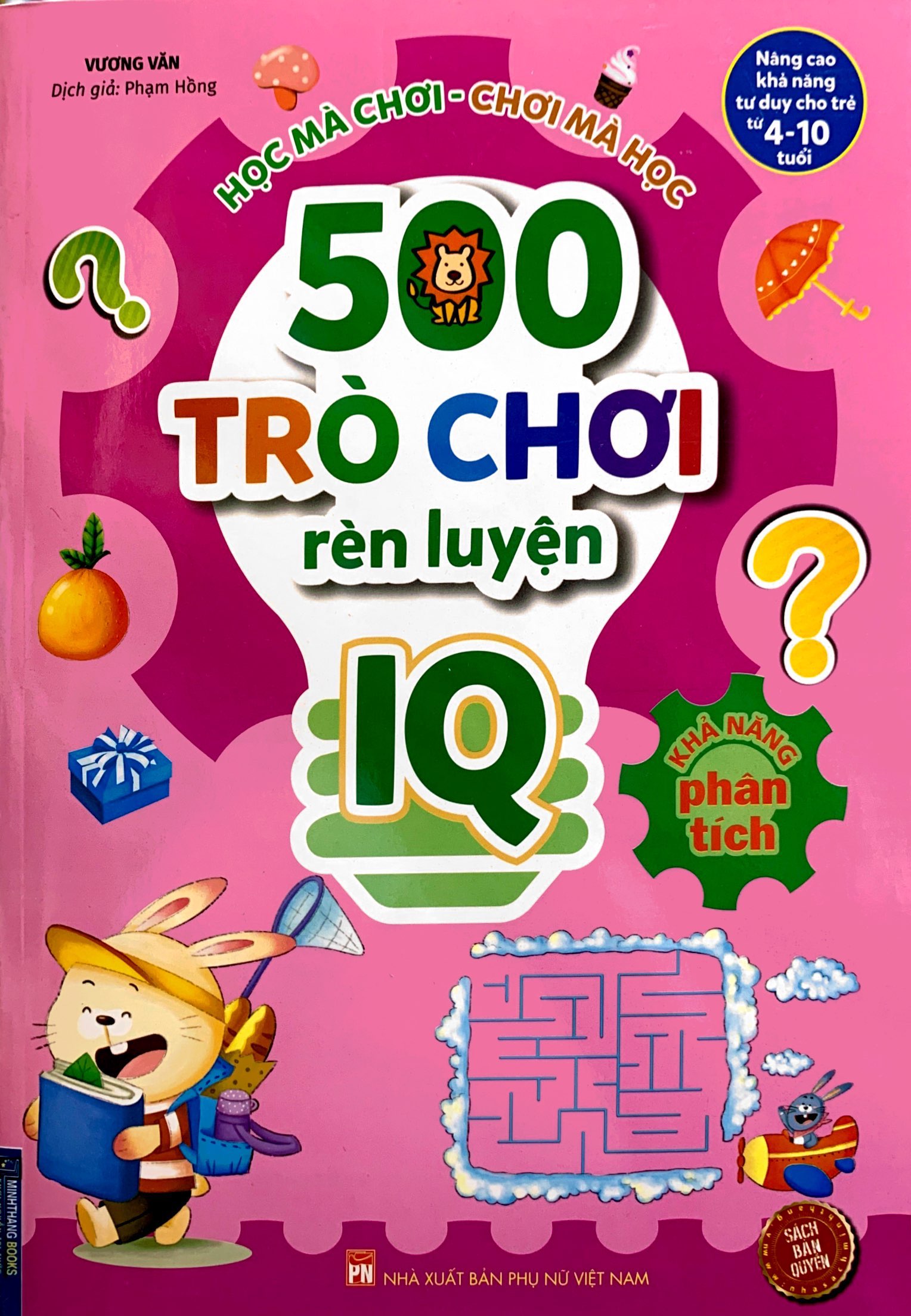 500 trò chơi rèn luyện iq - khả năng phân tích