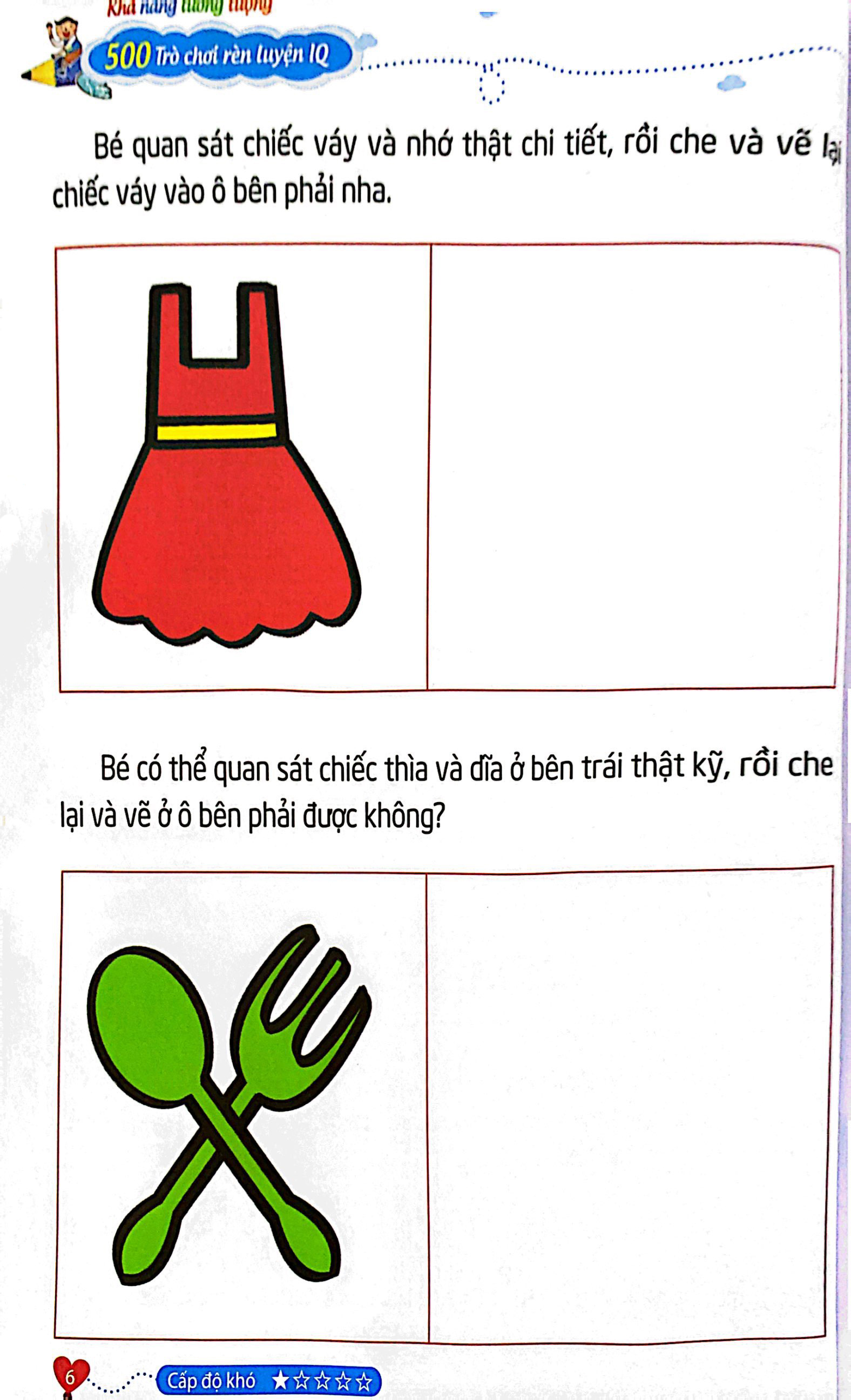 500 trò chơi rèn luyện iq - khả năng tưởng tượng