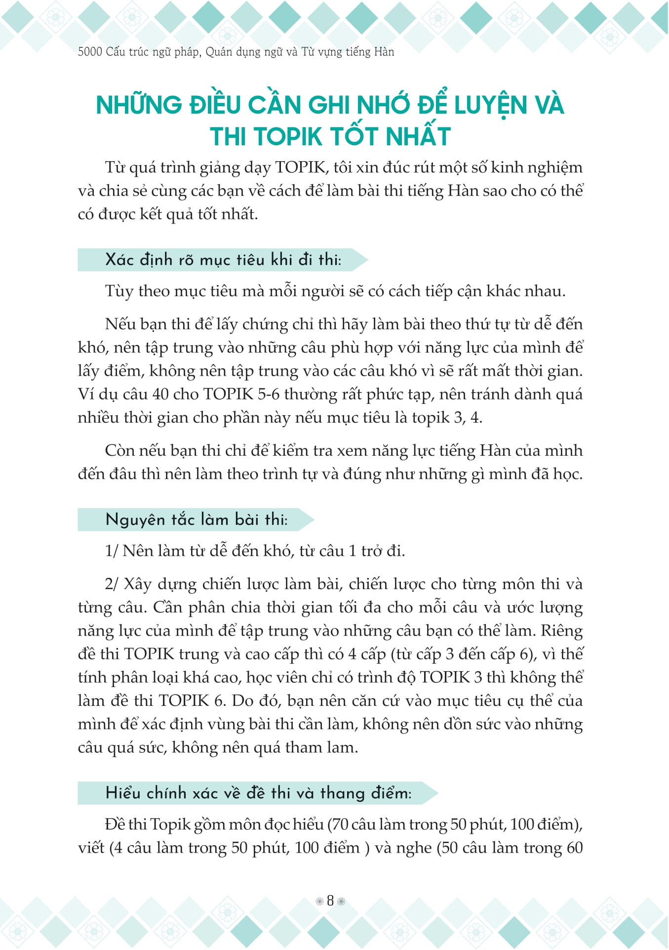 5000 Cau Truc Ngu Phap, Quan Dung Ngu Va Tu Vung Tieng Han