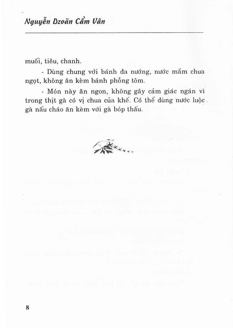 52 món ăn ngày chủ nhật