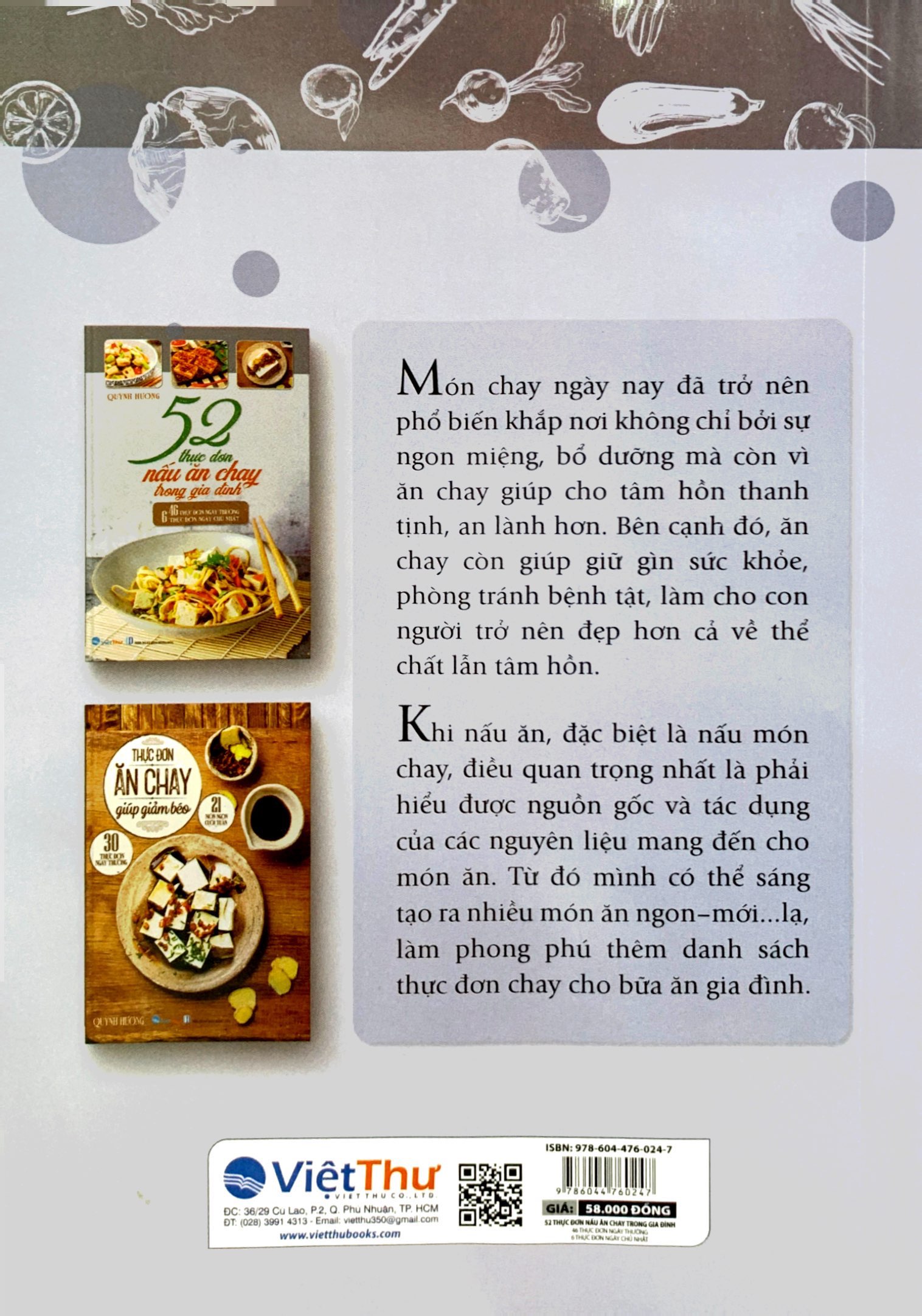 52 thực đơn nấu ăn chay trong gia đình