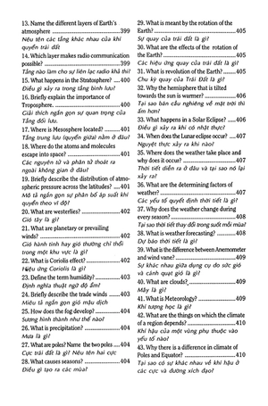 540 câu hỏi đáp tiếng anh khoa học thường thức dành cho học sinh - sinh viên