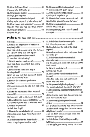 540 câu hỏi đáp tiếng anh khoa học thường thức dành cho học sinh - sinh viên