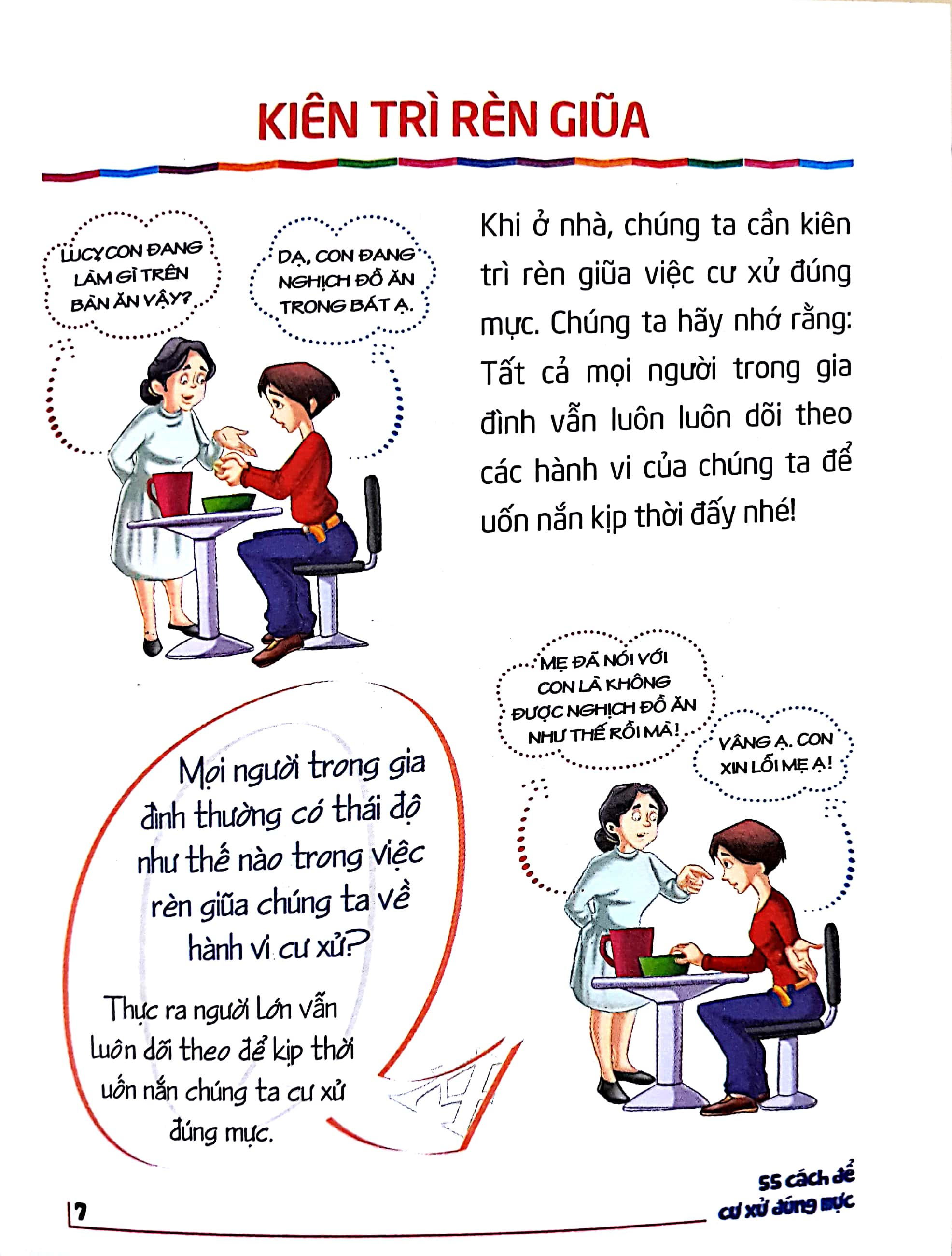 55 cách để cư xử đúng mực