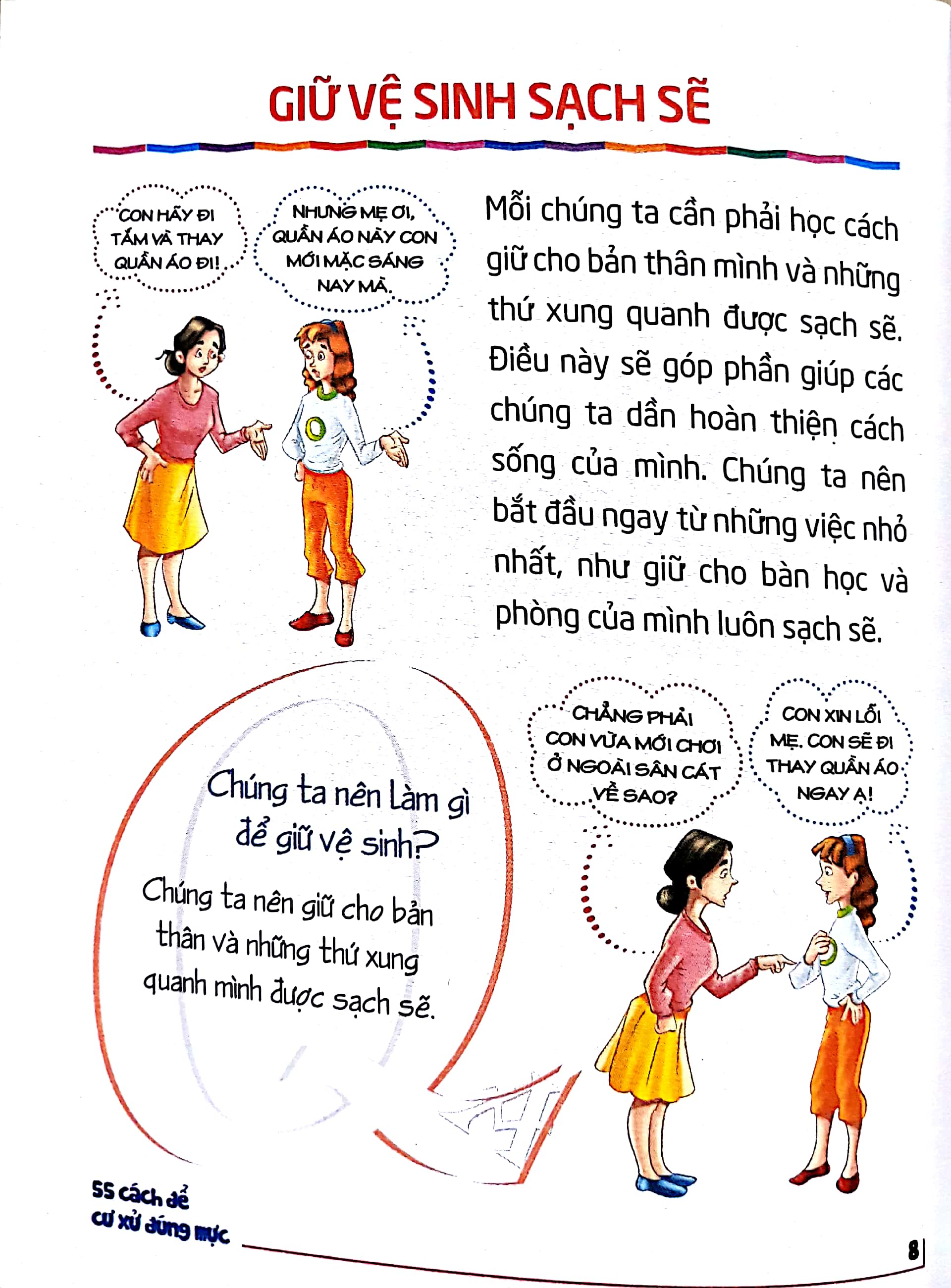 55 cách để cư xử đúng mực