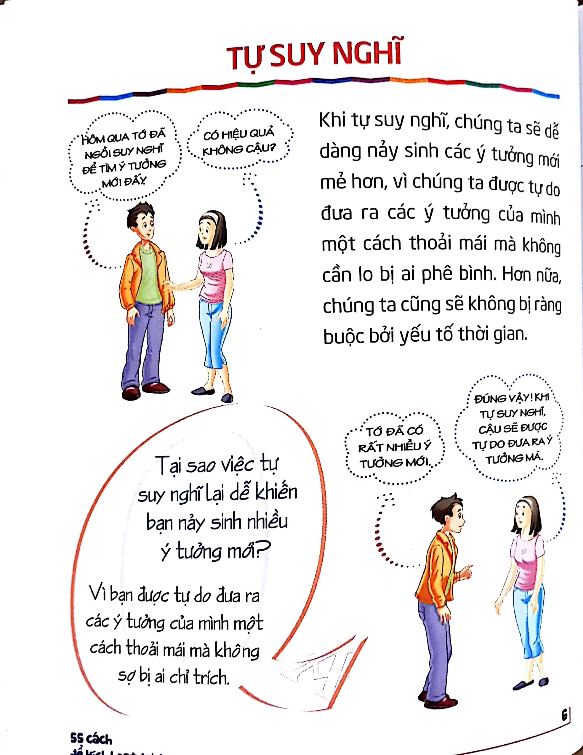 55 cách để kích hoạt tư duy