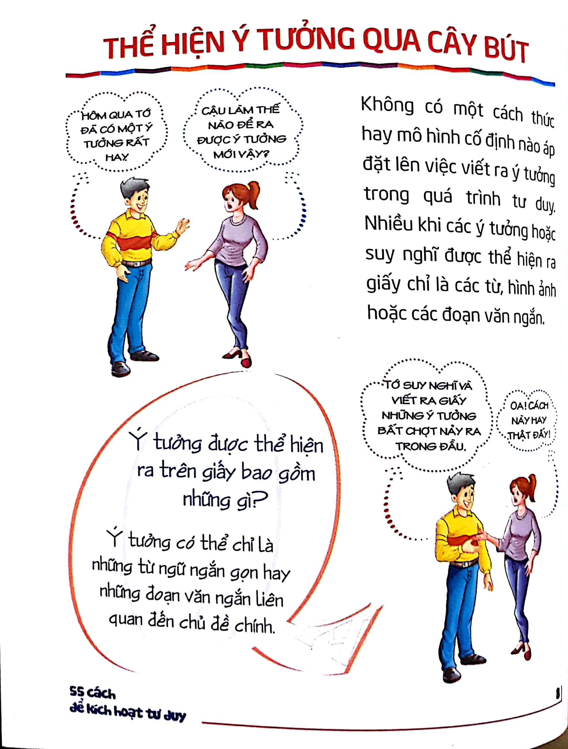 55 cách để kích hoạt tư duy