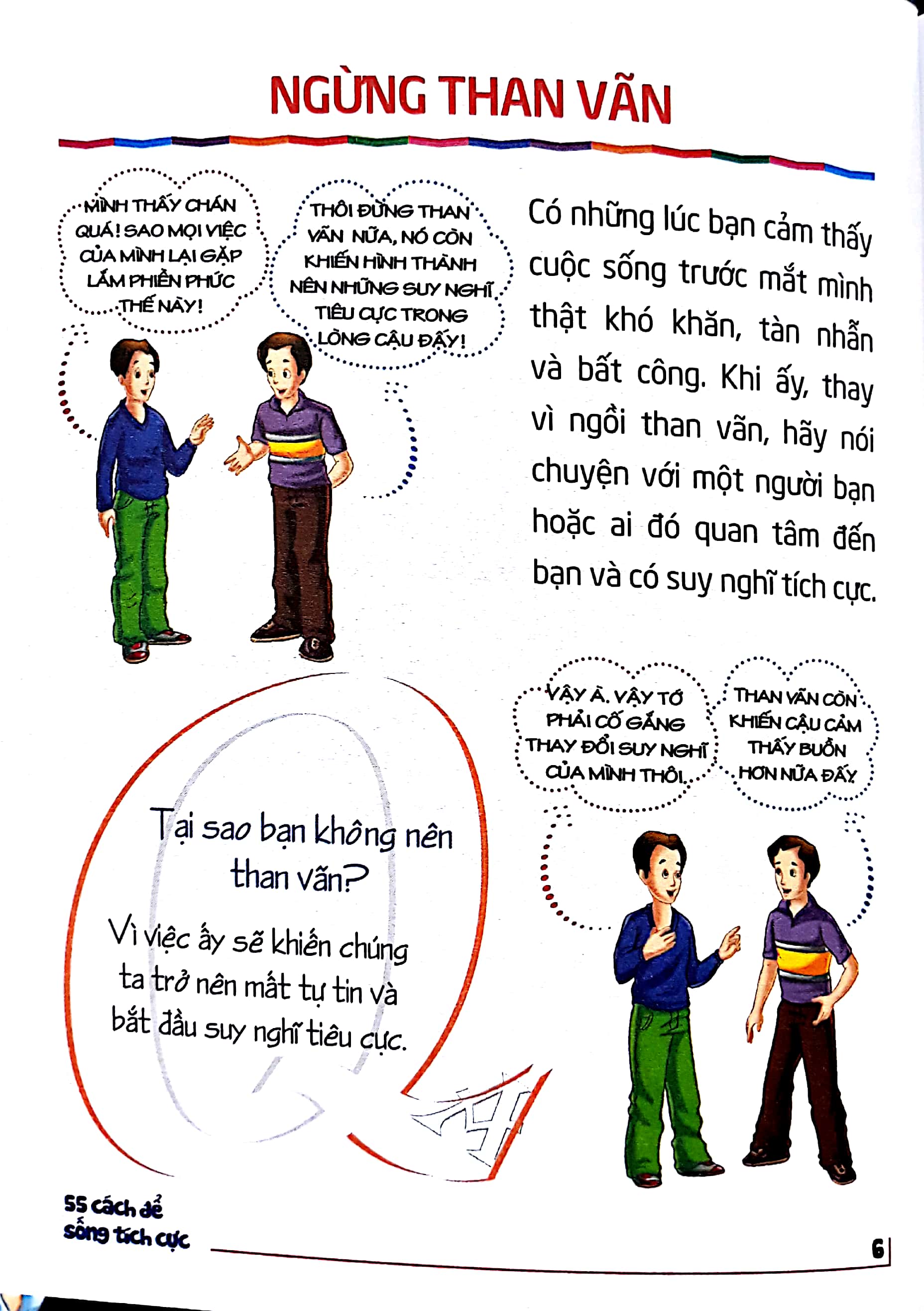 55 cách để sống tích cực