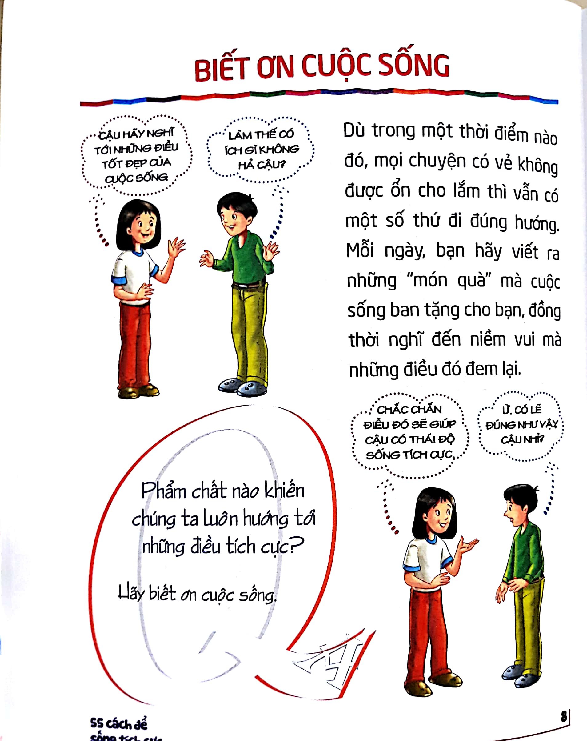 55 cách để sống tích cực