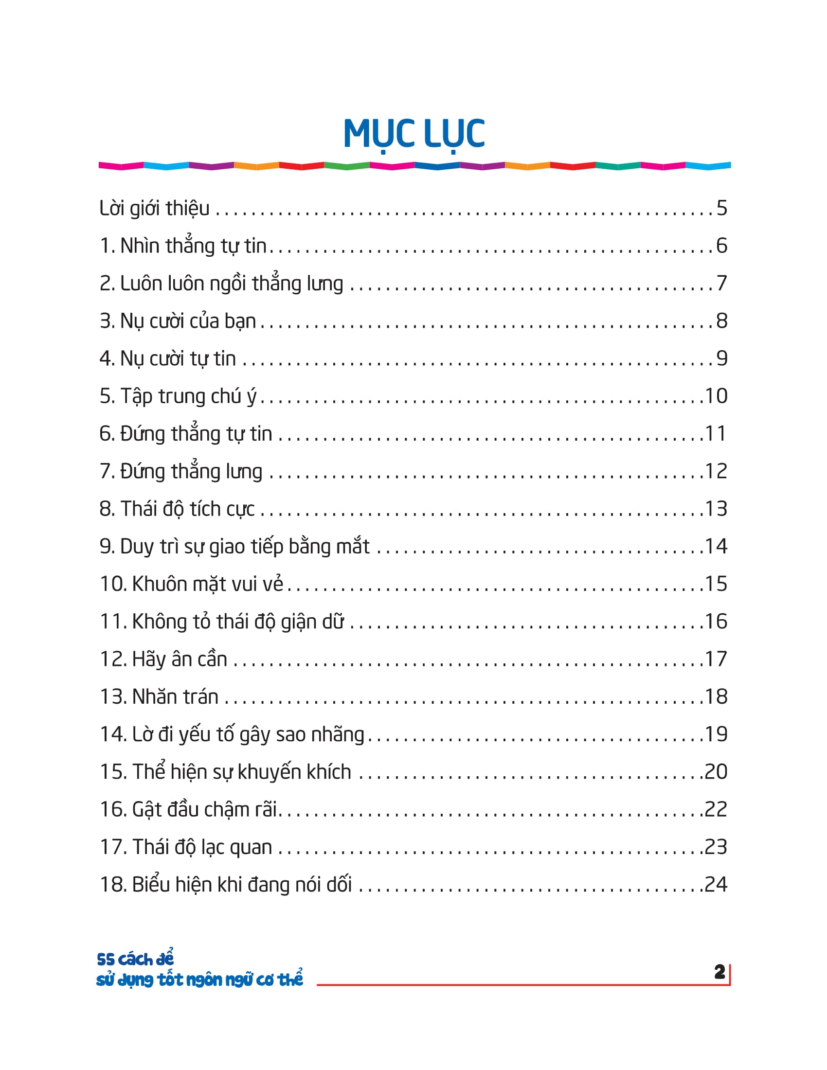 55 cách để sử dụng tốt ngôn ngữ cơ thể