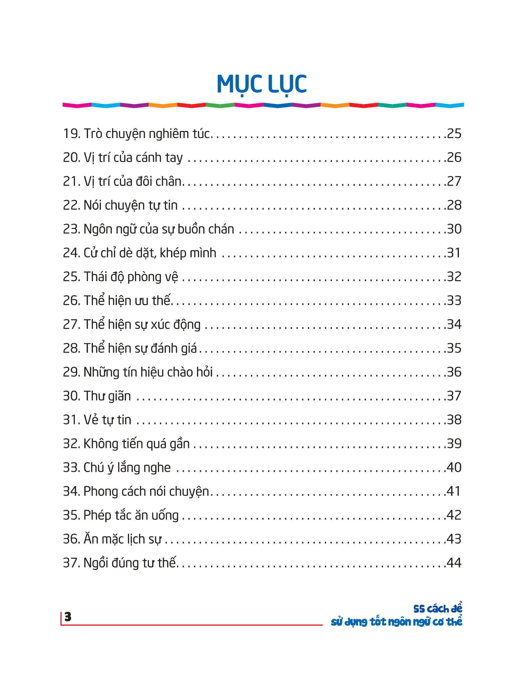 55 cách để sử dụng tốt ngôn ngữ cơ thể