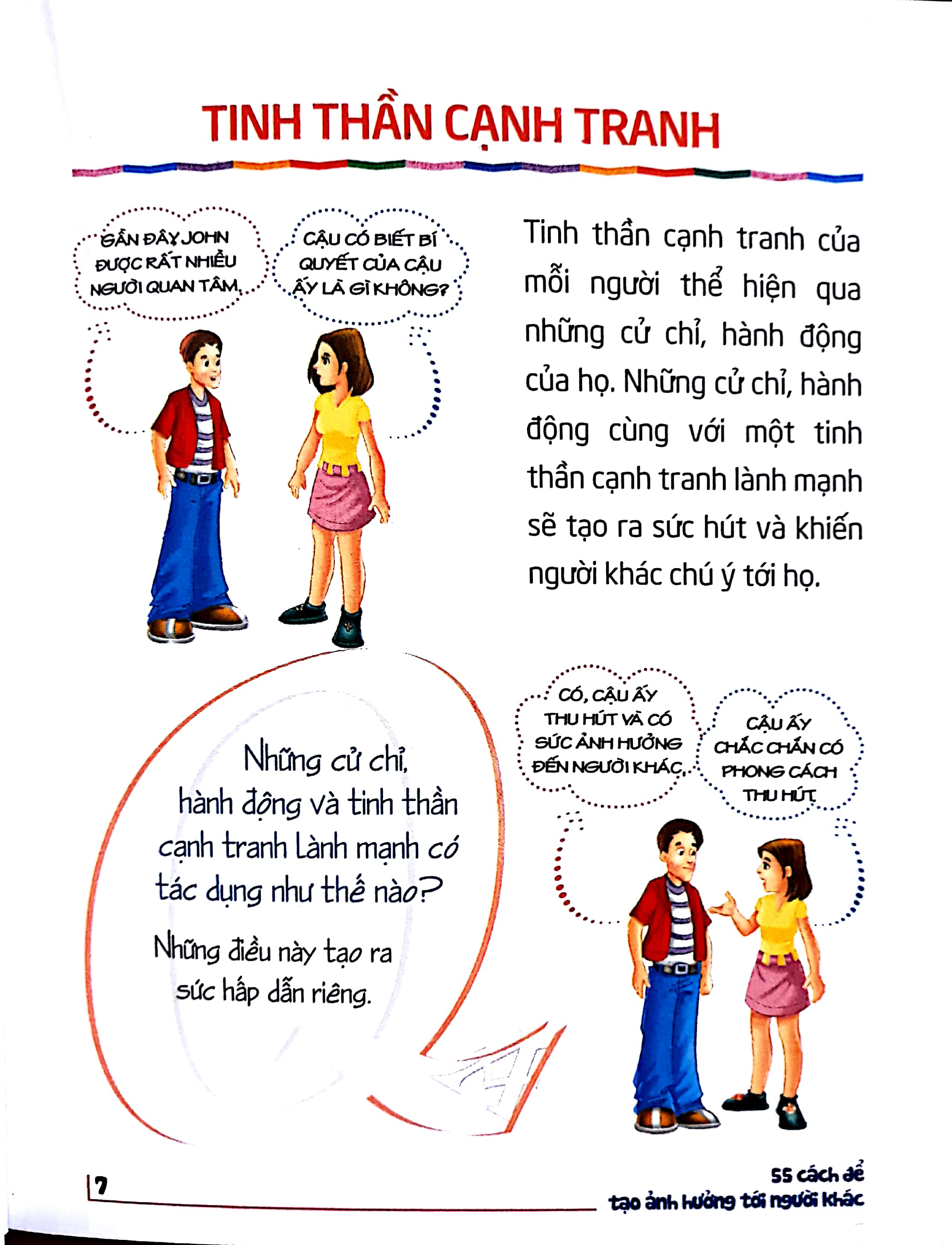 55 cách để tạo ảnh hưởng tới người khác