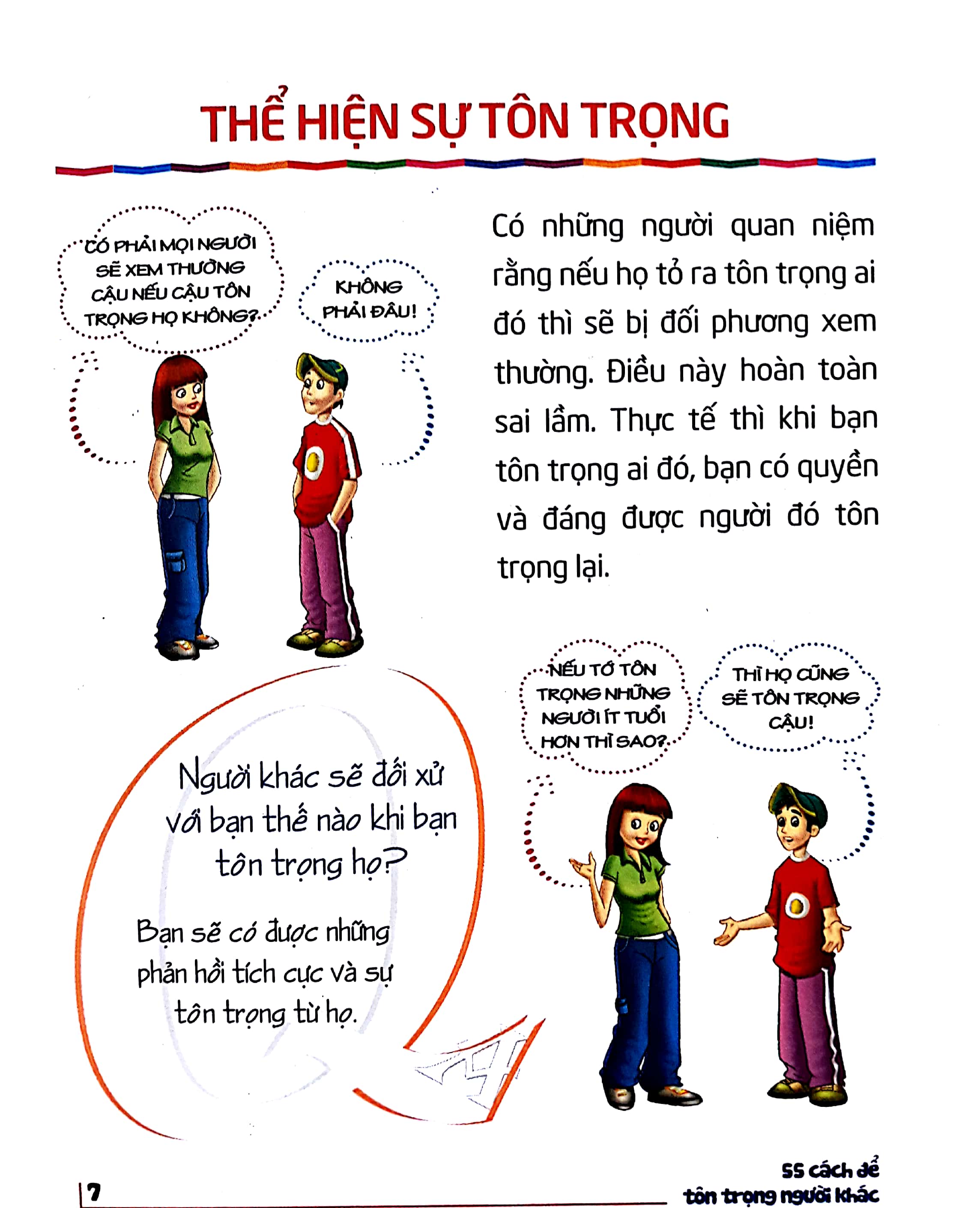 55 cách để tôn trọng người khác