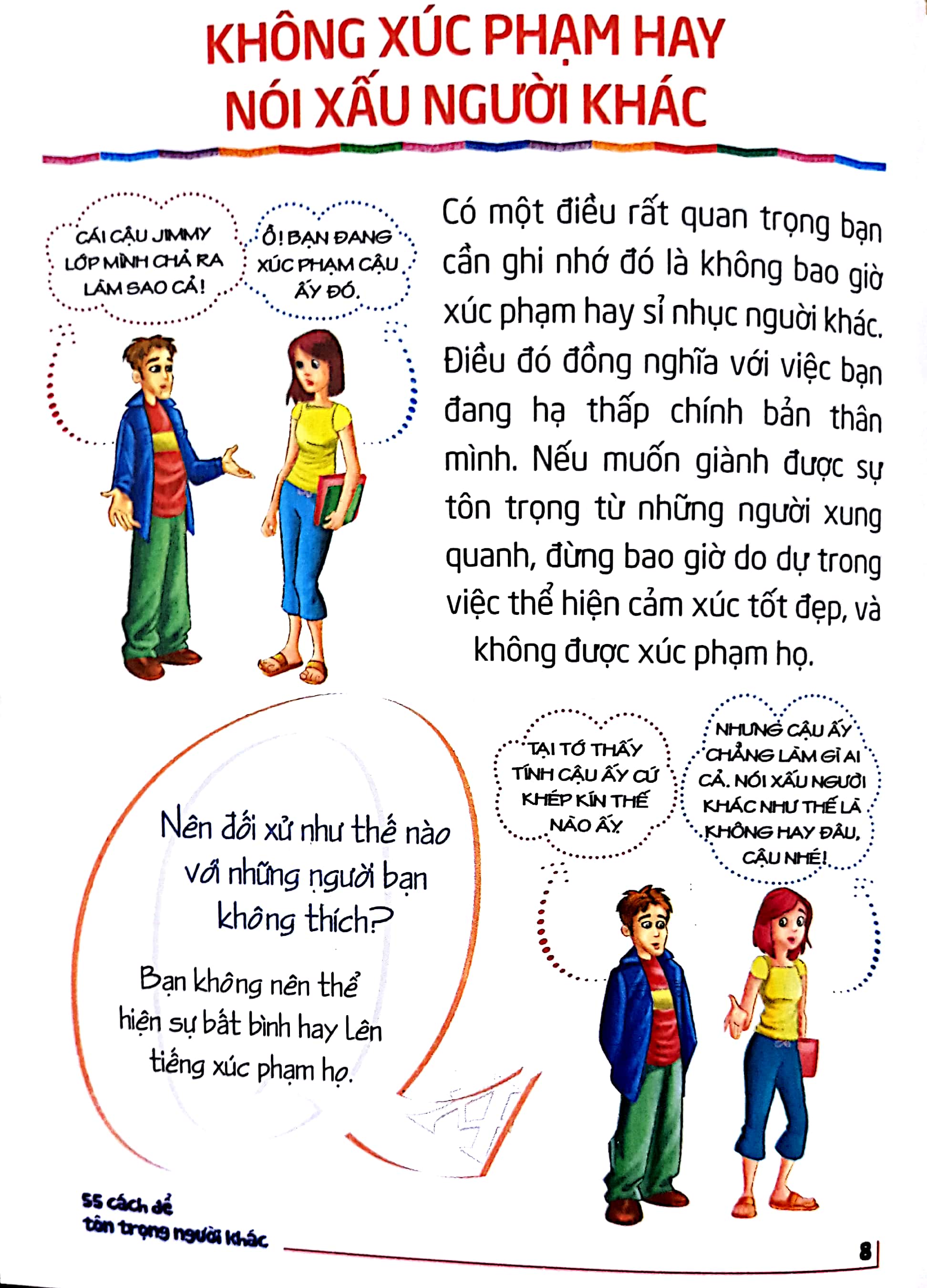 55 cách để tôn trọng người khác