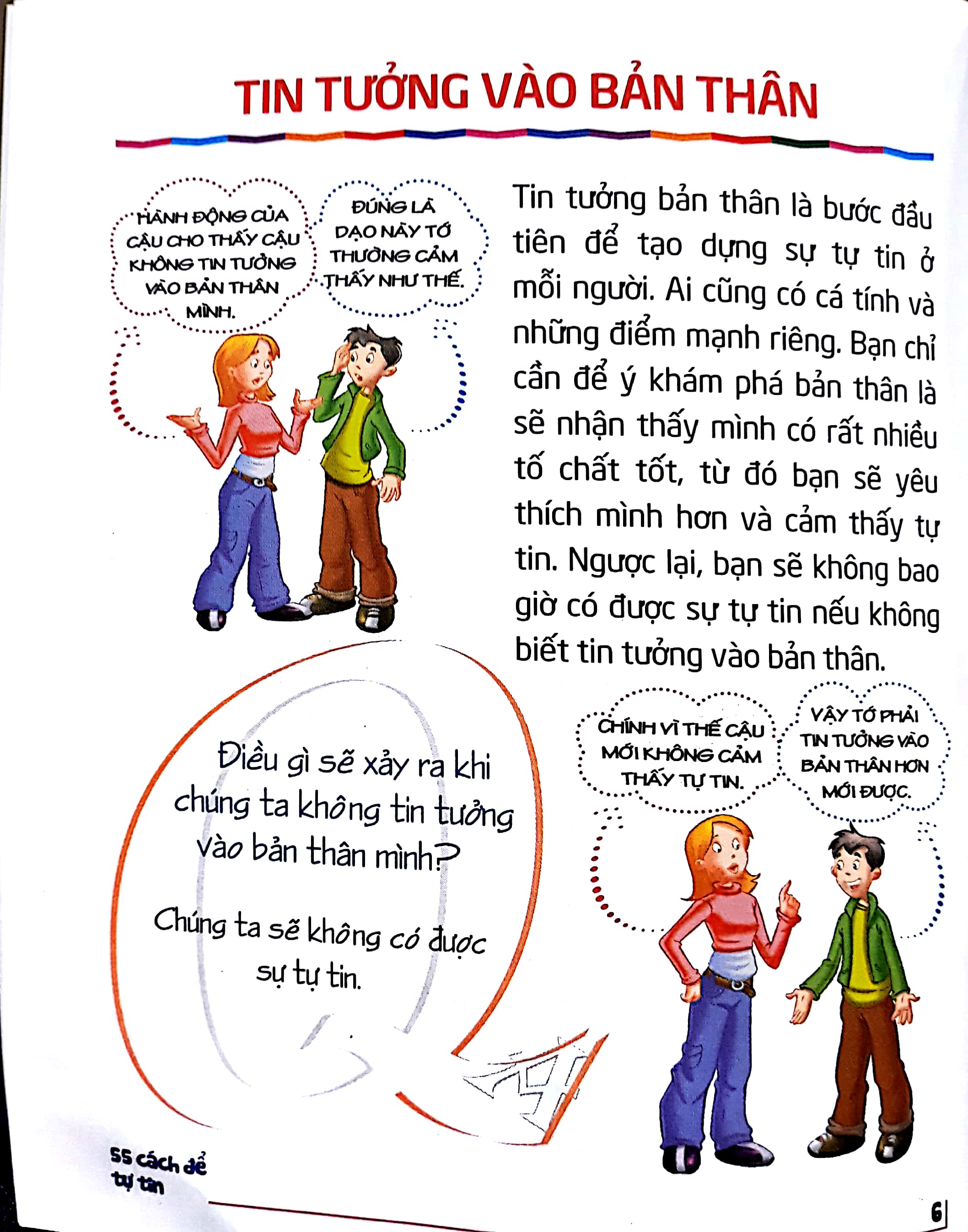 55 cách để tự tin