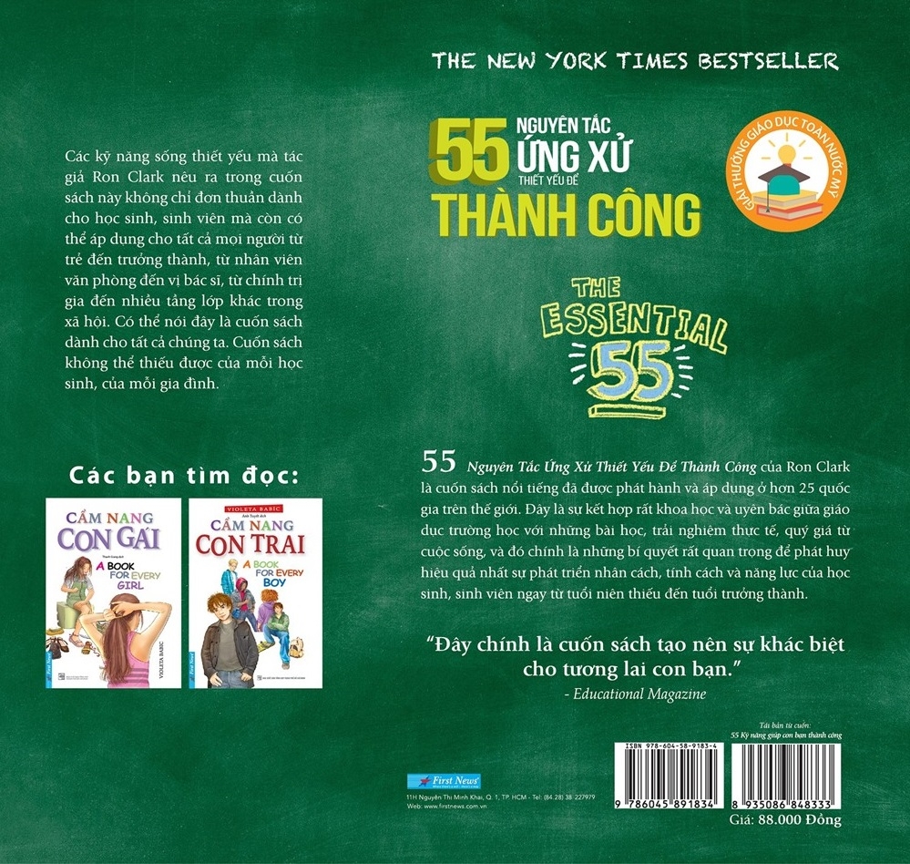 55 nguyên tắc ứng xử thiết yếu để thành công