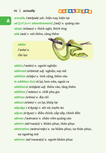 5500 từ vựng tiếng anh thông dụng nhất (bản màu) - tái bản