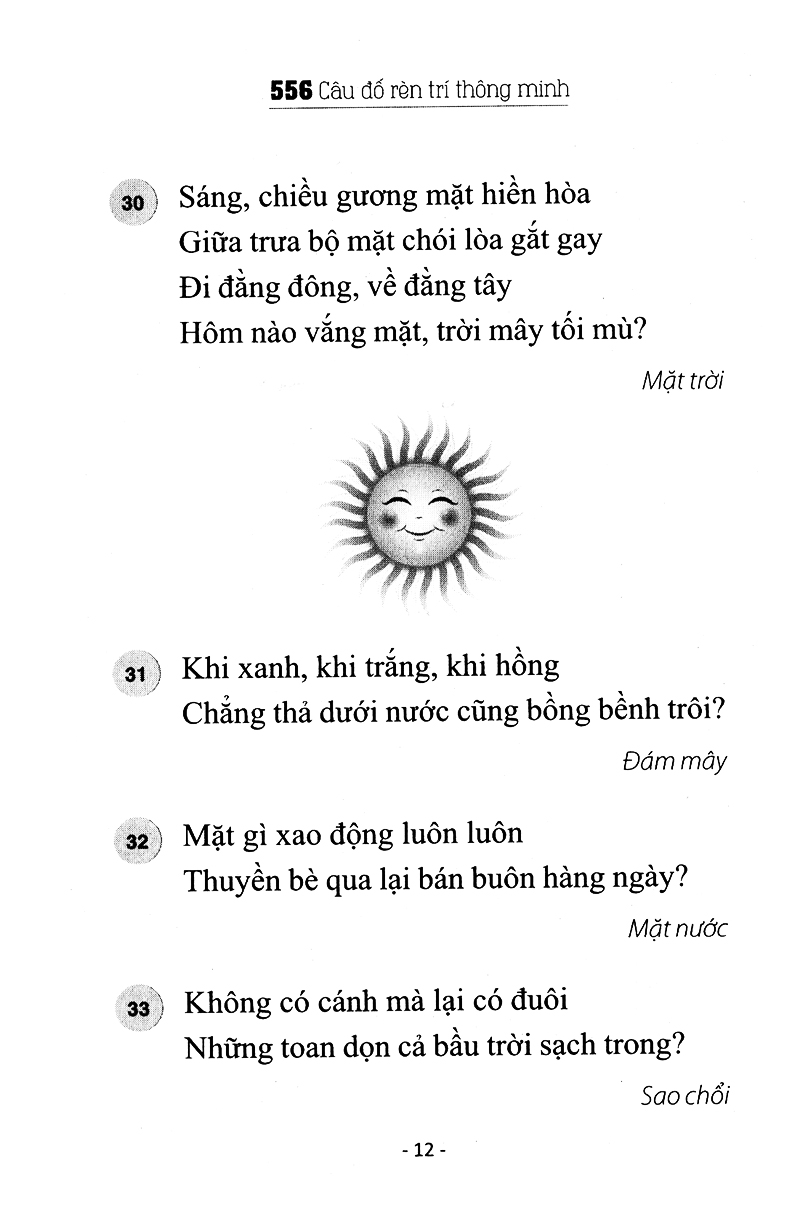 556 câu đố rèn trí thông minh (tái bản 2024)
