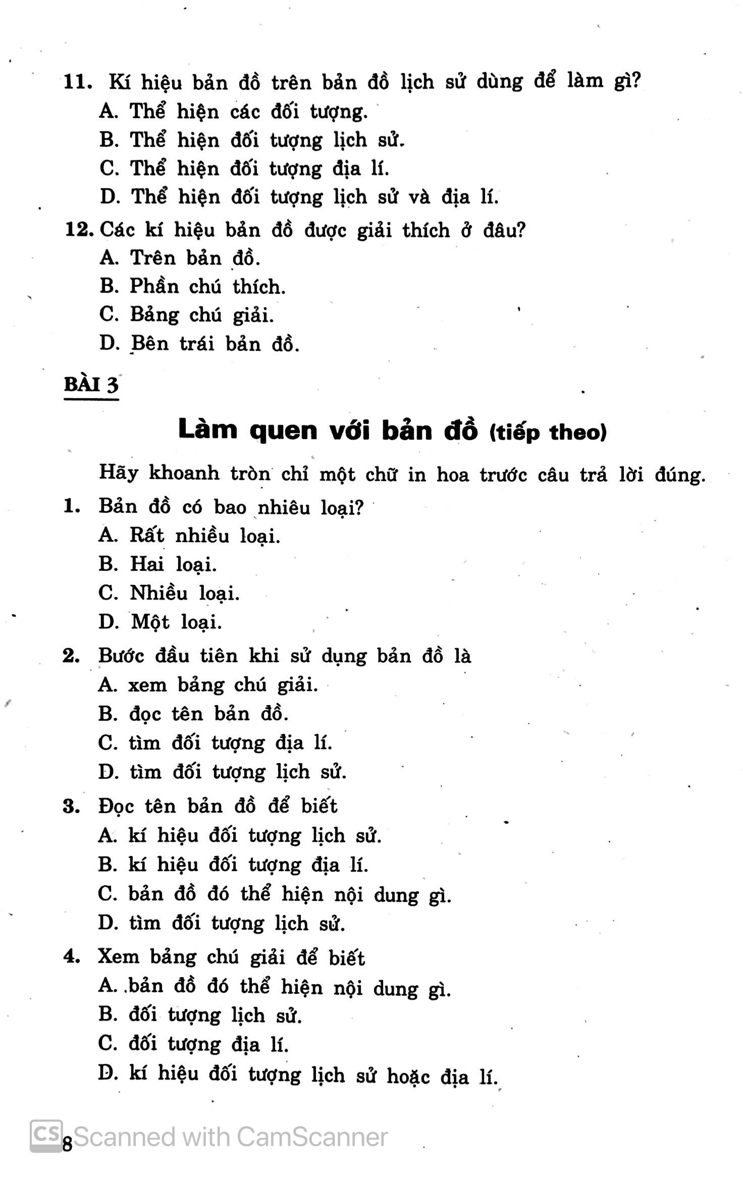 599 câu hỏi trắc nghiệm lịch sử - địa lí 4