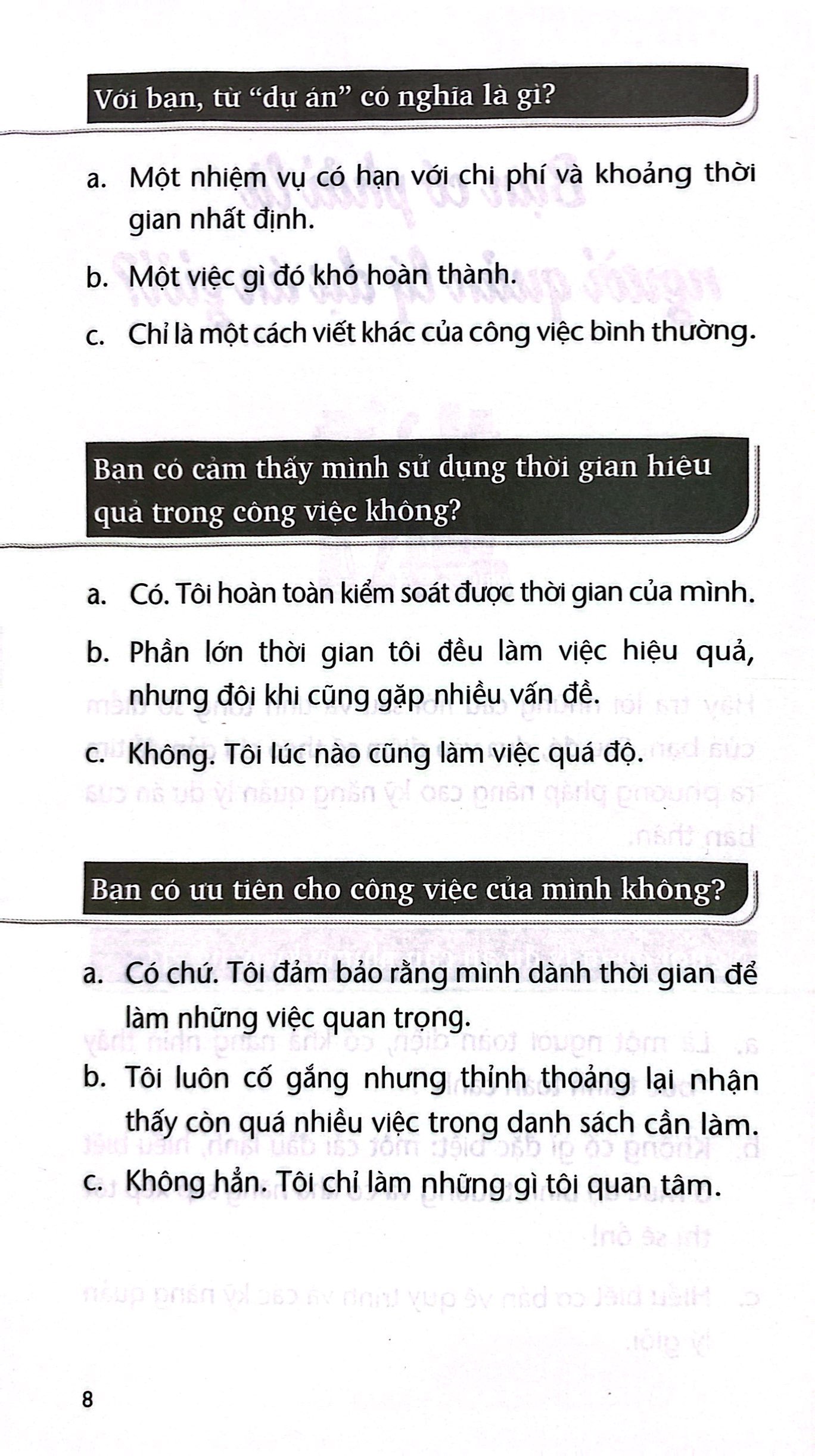 6 bí quyết quản lý dự án hiệu quả
