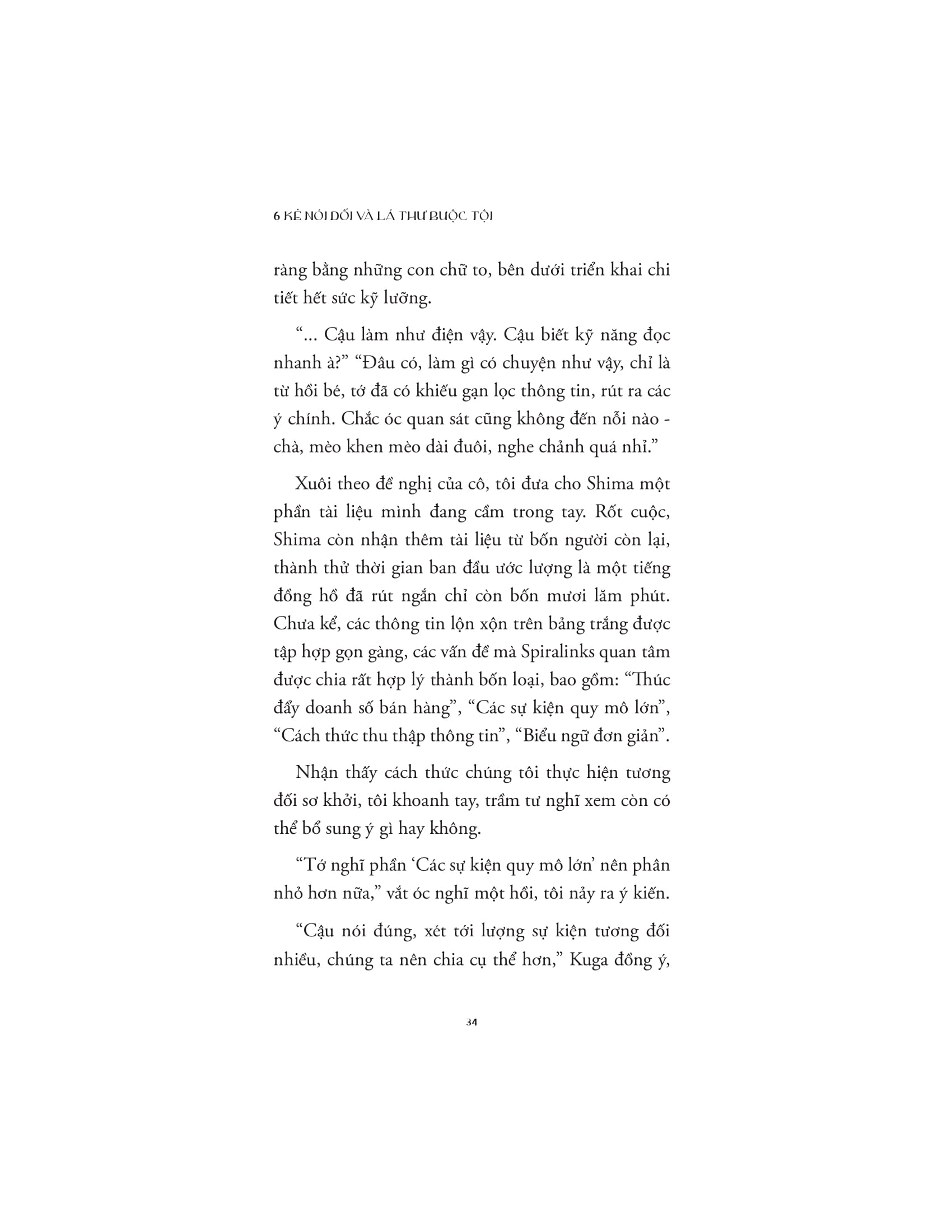 6 kẻ nói dối và lá thư buộc tội