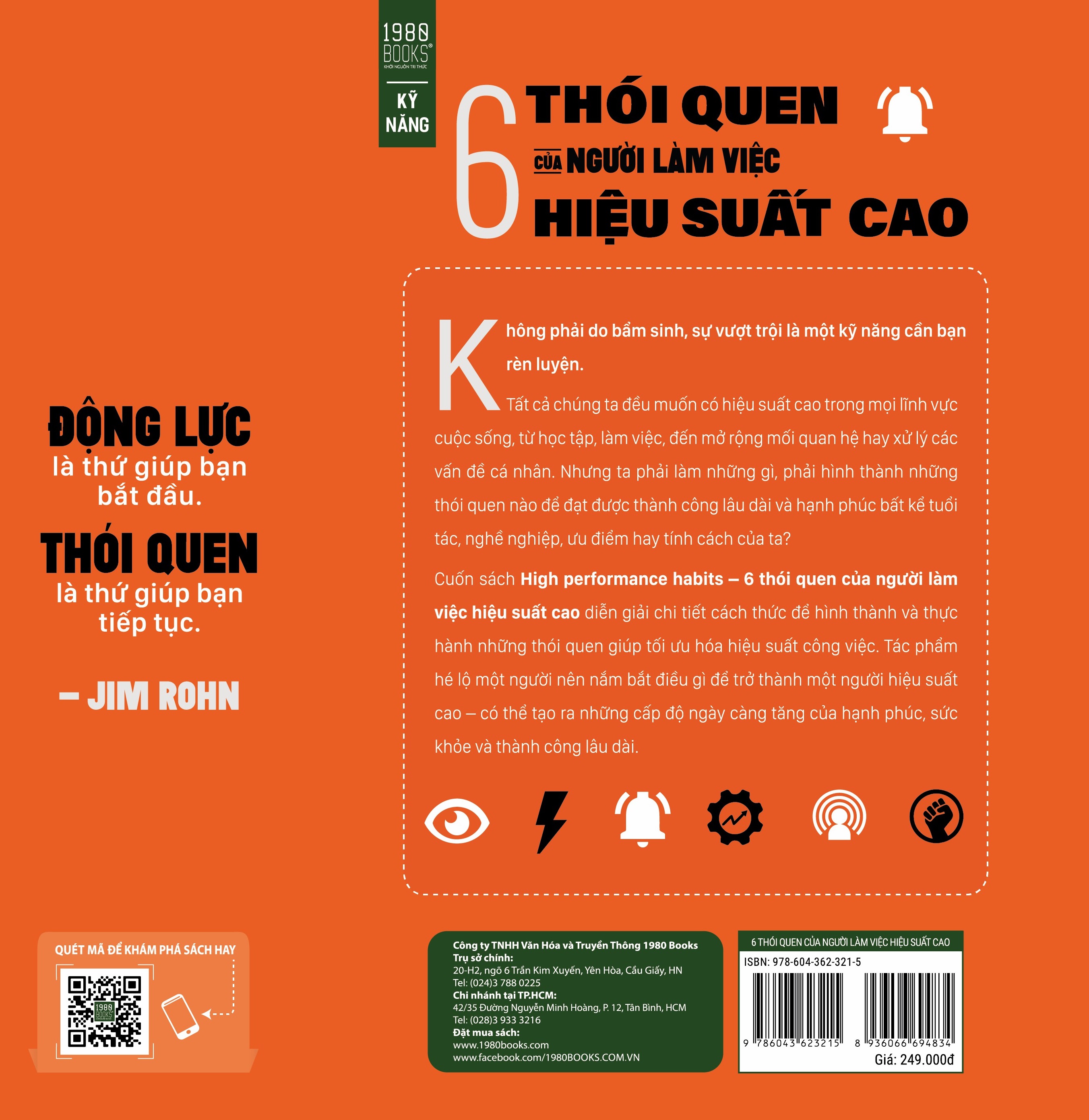 6 thói quen của người làm việc hiệu suất cao