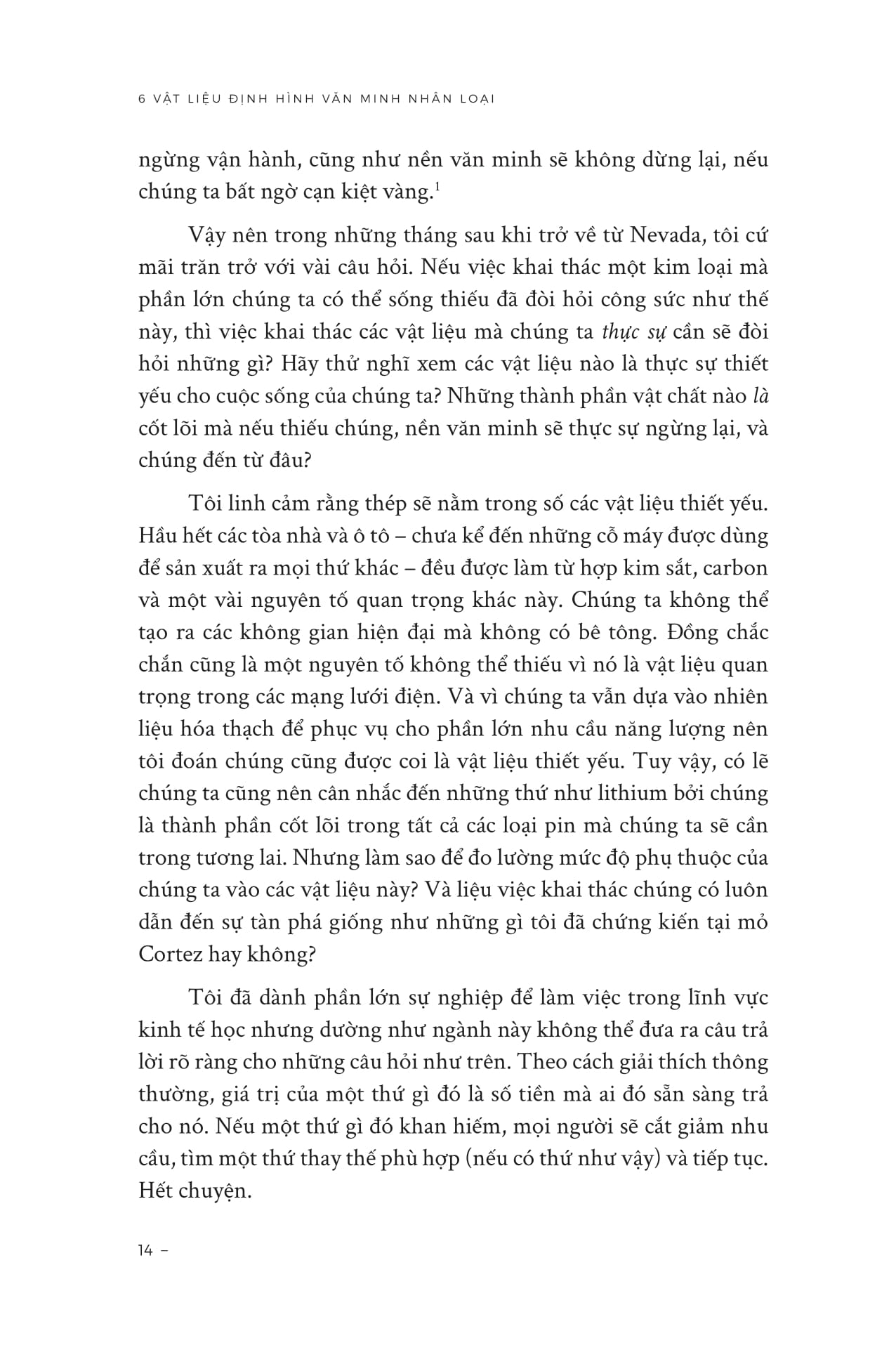 6 Vat Lieu Dinh Hinh Van Minh Nhan Loai - Lich Su Cua Cat, Muoi, Sat, Dong, Dau Mo Va Lithium