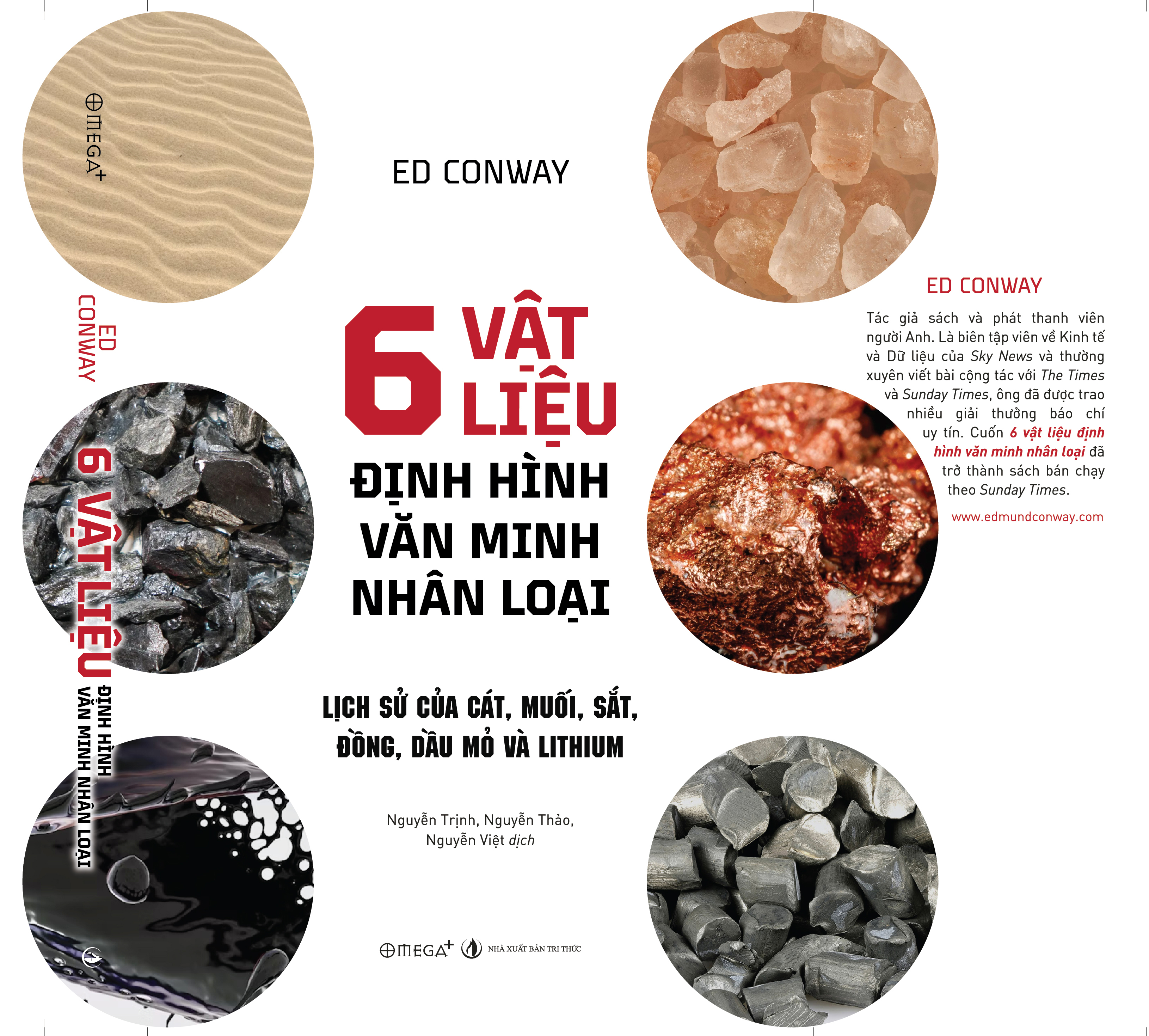 6 Vat Lieu Dinh Hinh Van Minh Nhan Loai - Lich Su Cua Cat, Muoi, Sat, Dong, Dau Mo Va Lithium