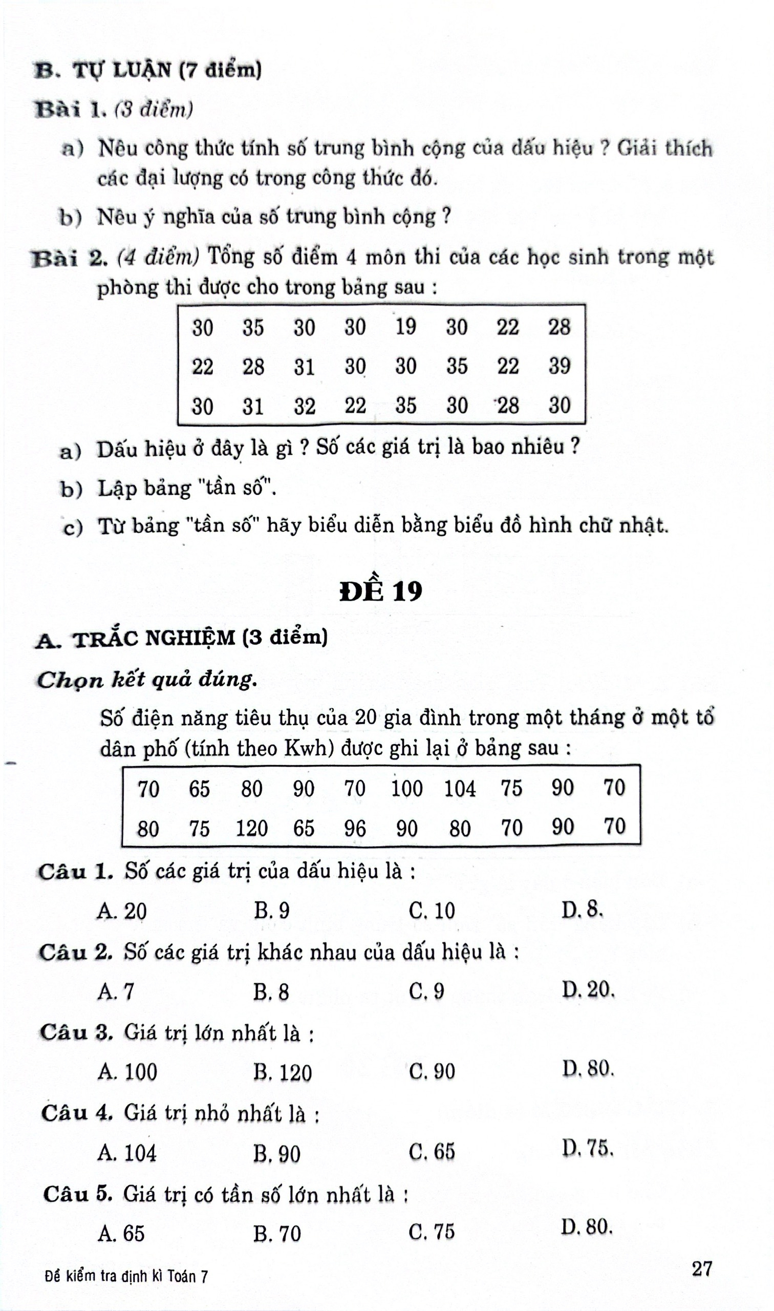 60 đề kiểm tra toán 7 (theo chương trình gdpt mới)