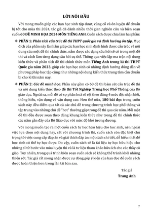 60 đề minh họa 2024 - môn tiếng anh