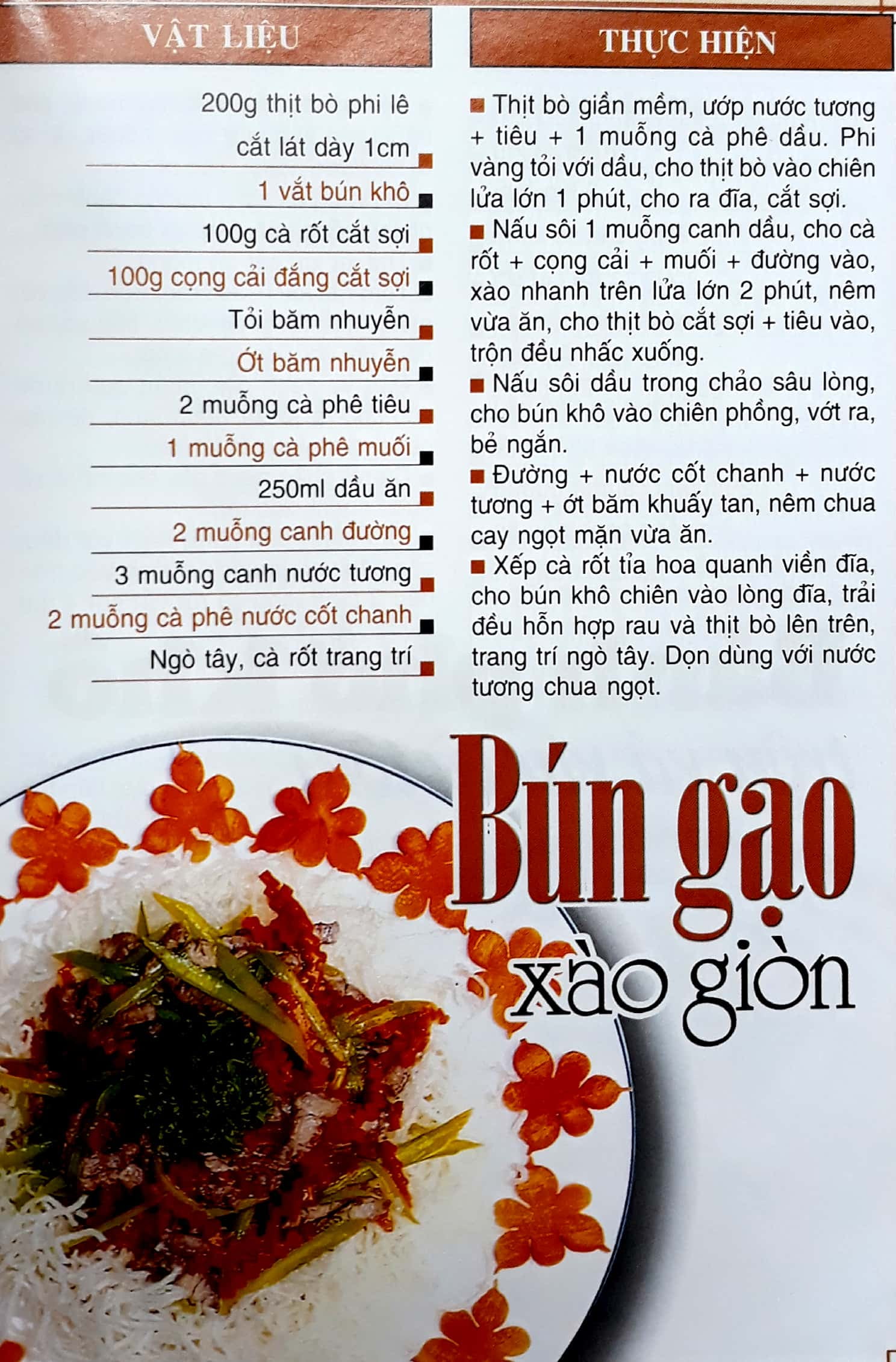60 món ăn được ưa thích - bún, mì, cháo, lẩu