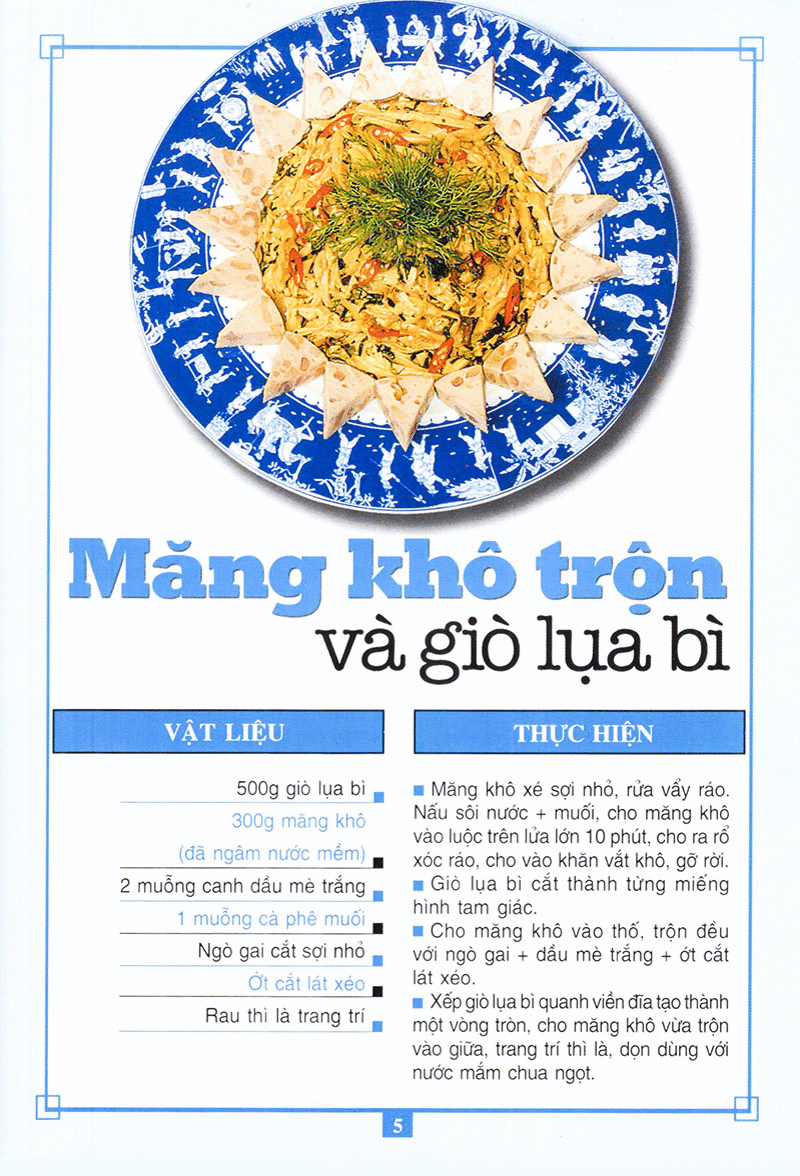 60 món ăn được ưa thích - món thịt heo