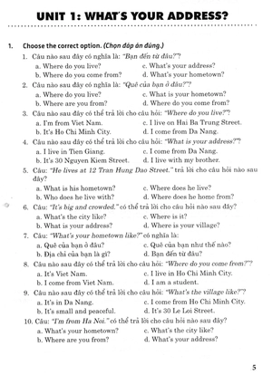 600 câu trắc nghiệm tiếng anh 5 ( không đáp án)