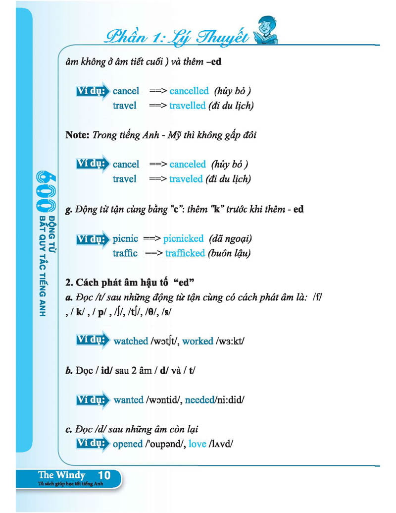 600 động từ bất quy tắc trong tiếng anh