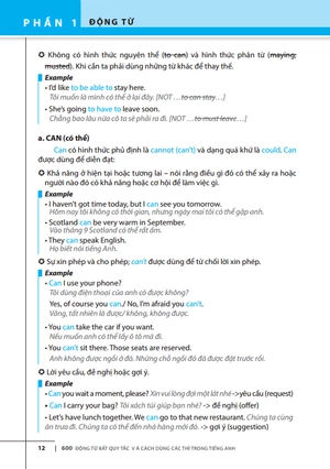 600 động từ bất quy tắc và cách dùng các thì trong tiếng anh (tái bản 2022)