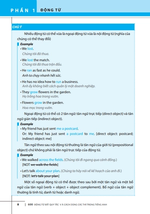 600 động từ bất quy tắc và cách dùng các thì trong tiếng anh (tái bản 2022)