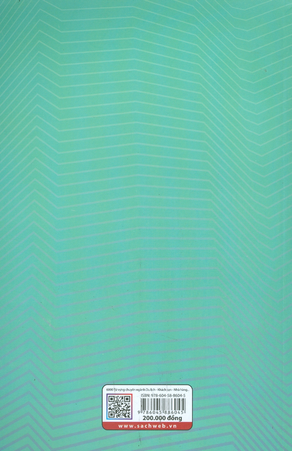 6000 từ vựng chuyên ngành du lịch-khách sạn-nhà hàng (anh-việt-hàn)