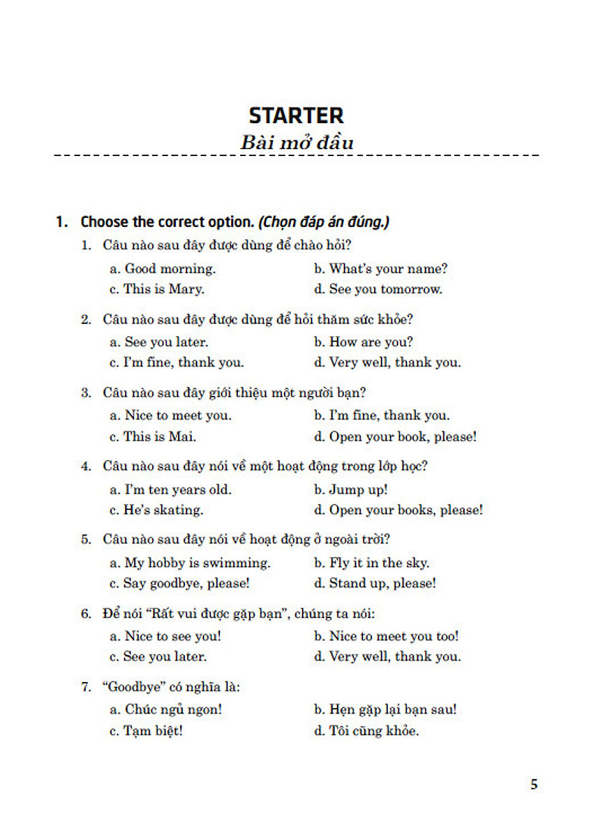 612 câu trắc nghiệm tiếng anh 4 - có đáp án (biên soạn theo sgk tiếng anh 4 - global success)