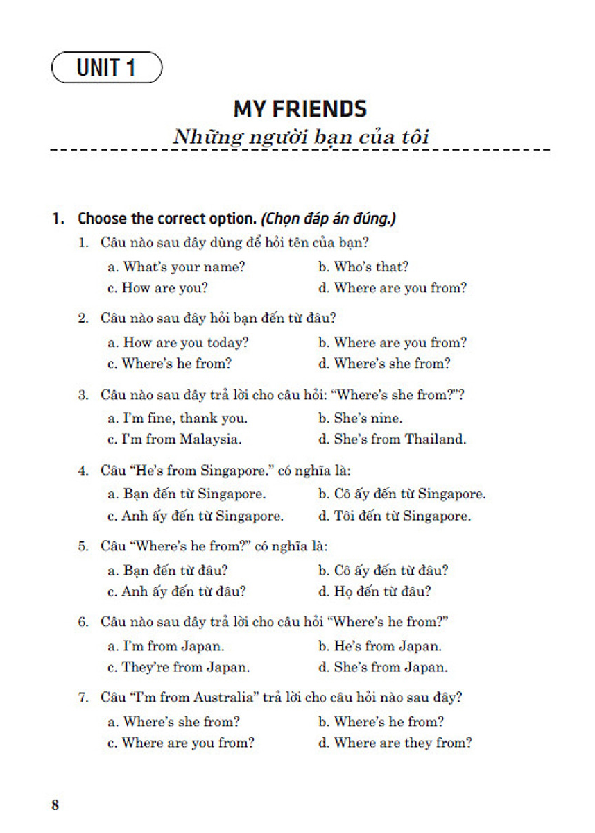 612 câu trắc nghiệm tiếng anh 4 - có đáp án (biên soạn theo sgk tiếng anh 4 - global success)