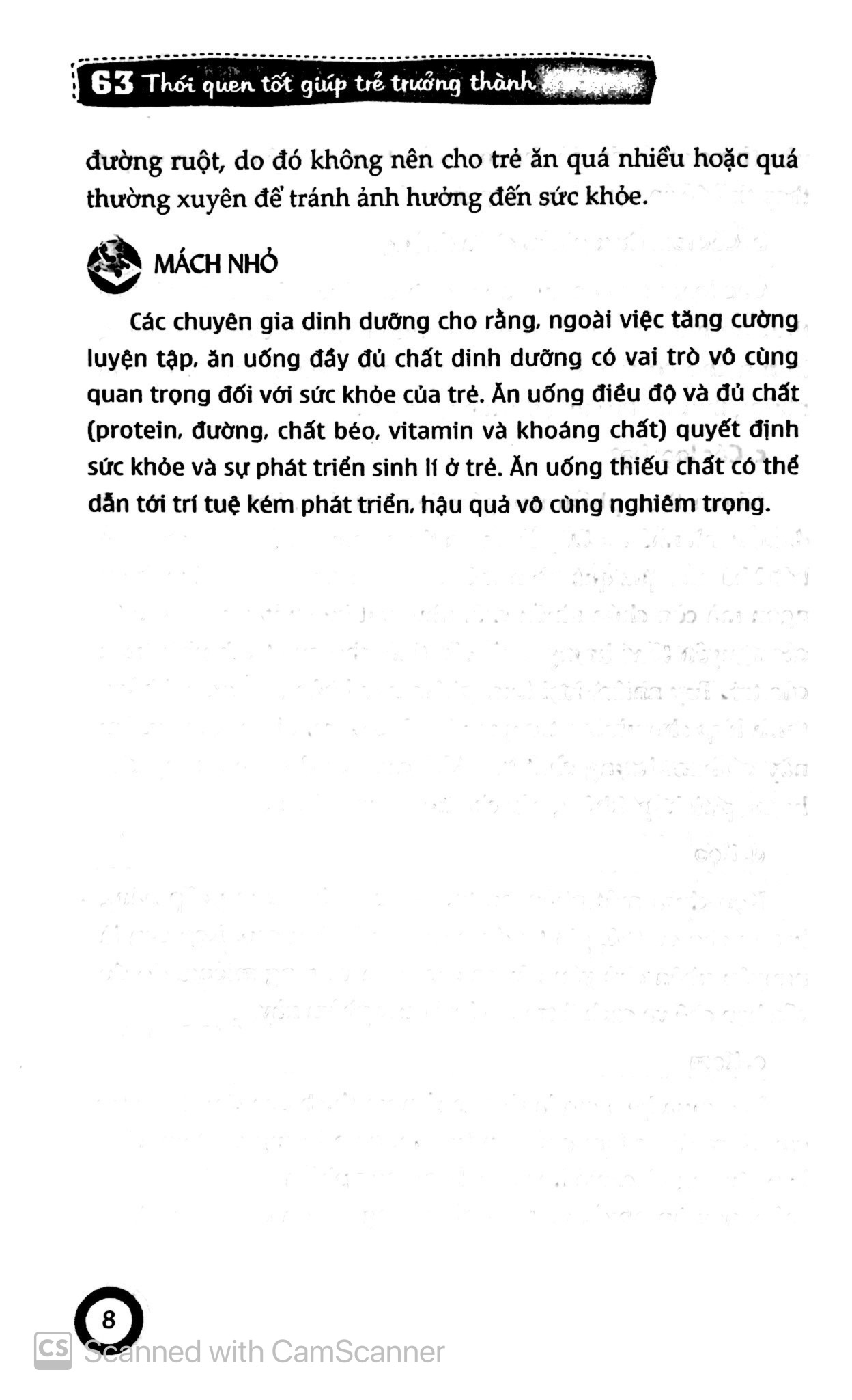 63 thói quen tốt giúp trẻ trưởng thành (tái bản 2017)