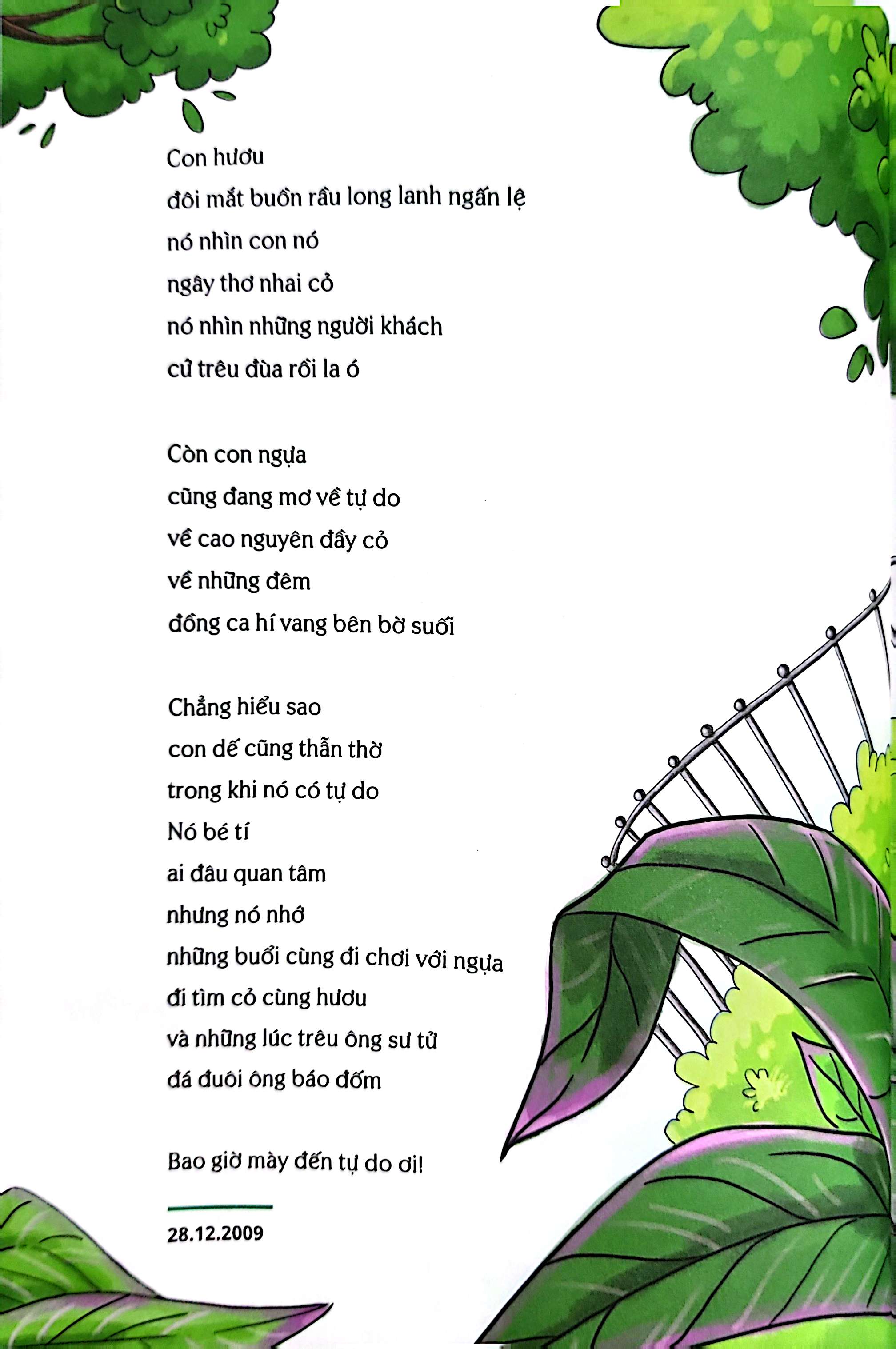 65 bài thơ hay dành cho thiếu nhi