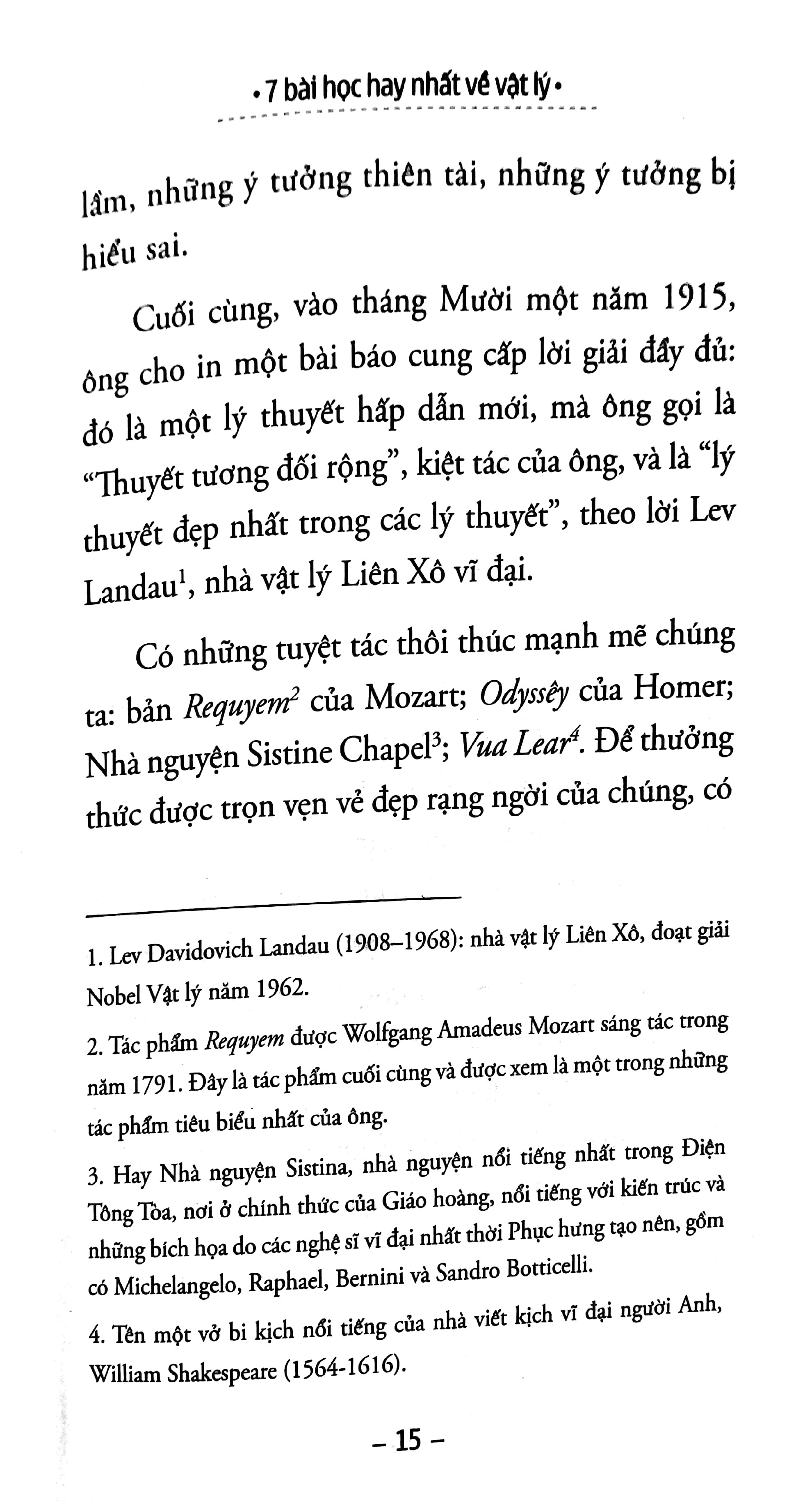 7 Bai Hoc Hay Nhat Ve Vat Ly - Seven Brief Lessons On Physics (Tai Ban 2025)