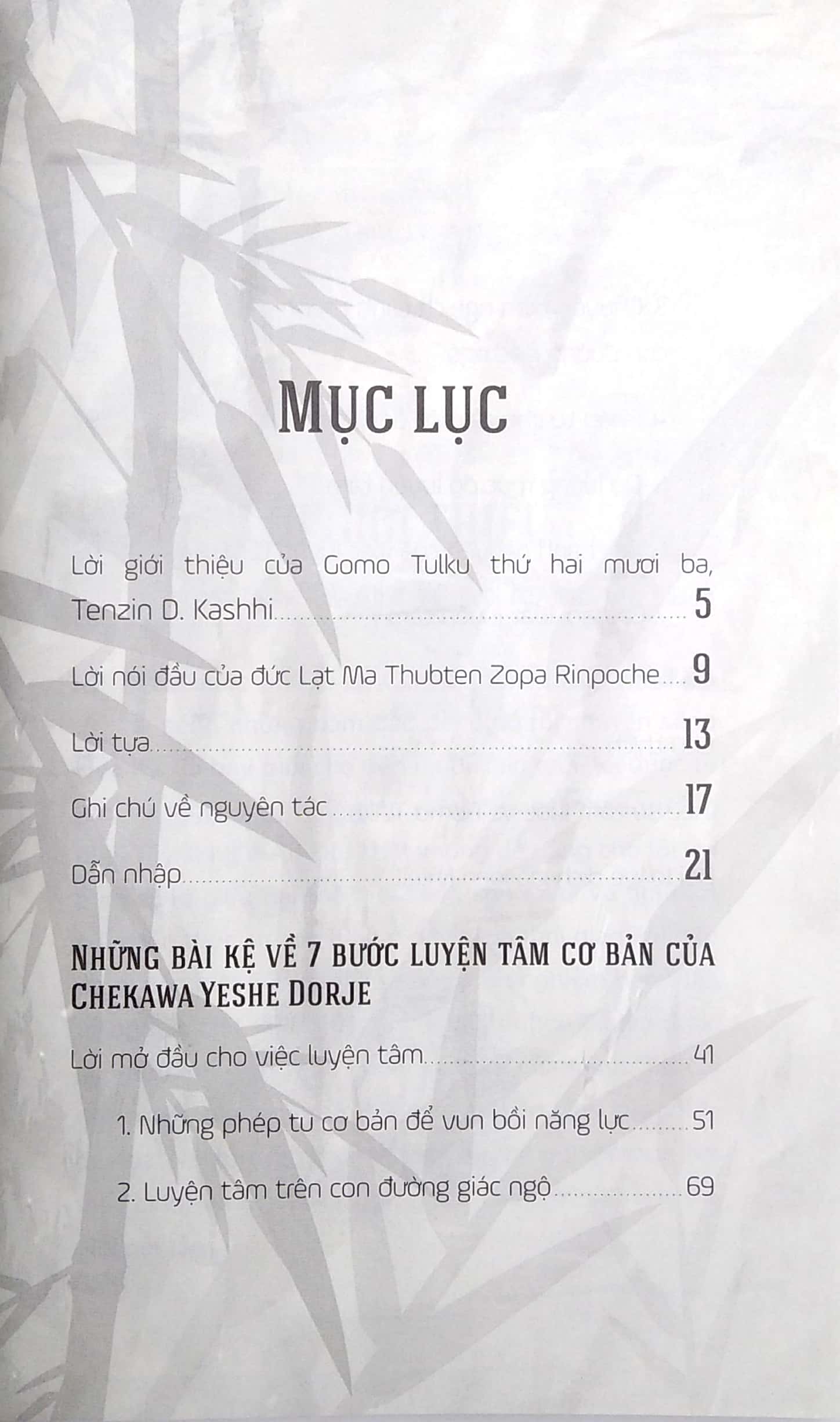 7 bước luyện tâm