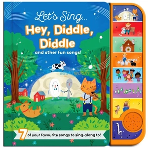 7 button sound book - hey, diddle, diddle