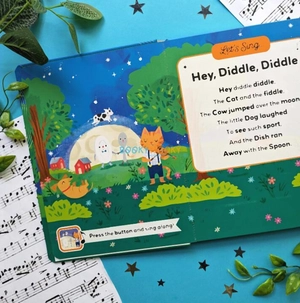 7 button sound book - hey, diddle, diddle