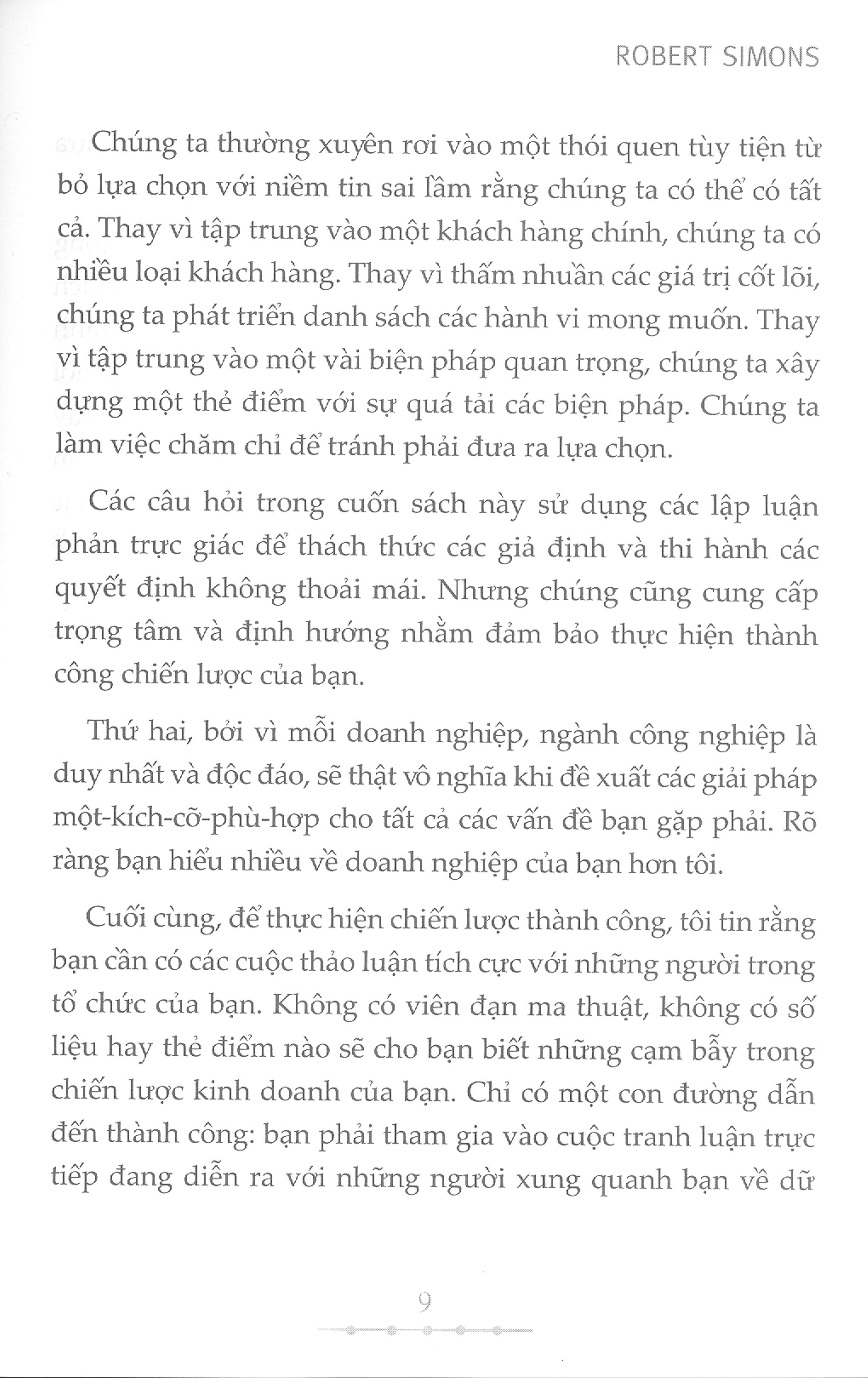7 câu hỏi... chiến lược - seven strategy questions