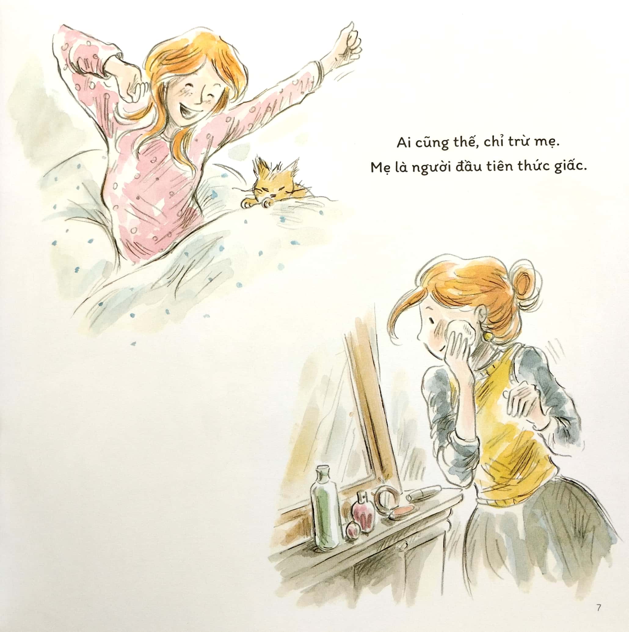 7 chú nhỏ cau có