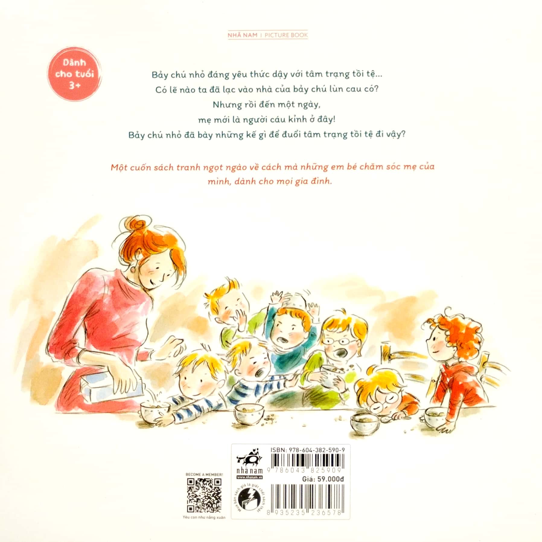 7 chú nhỏ cau có