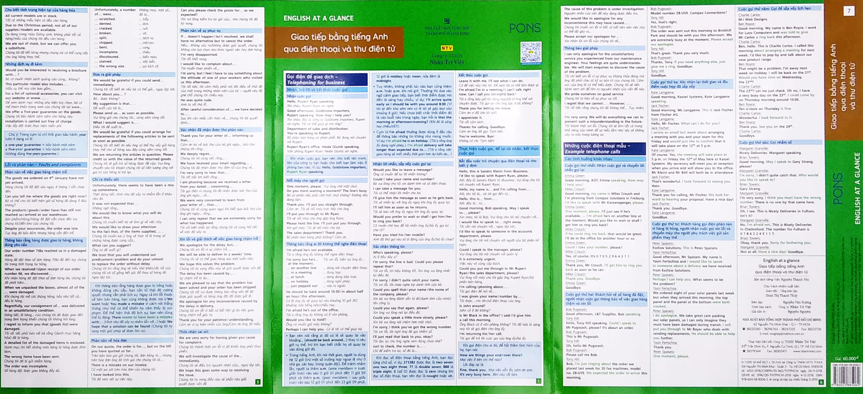 (7) english at a glance - giao tiếp bằng tiếng anh qua điện thoại và thư điện tử